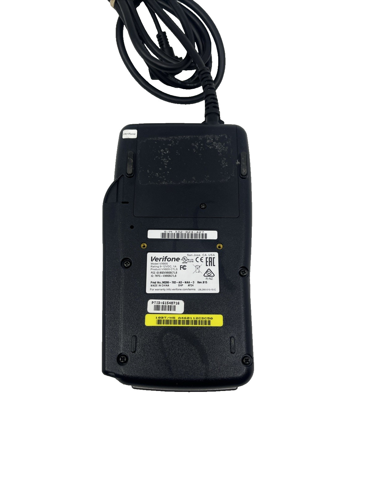 LOT of 8 Verifone VX 805 Credit Card Reader Terminal