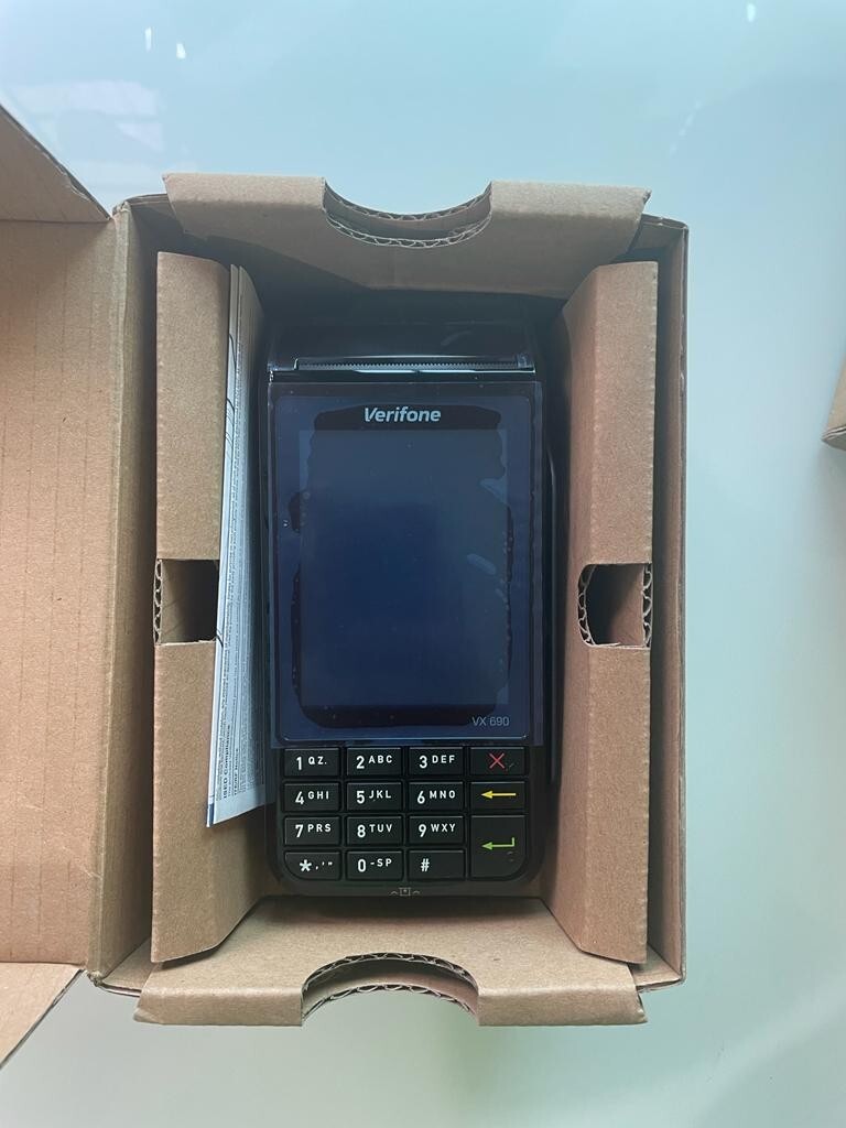 Verifone VX690 3G BT/WIFI USA 192M SC STD keypad 40MM CTLS M260-753-C6-USA-3B