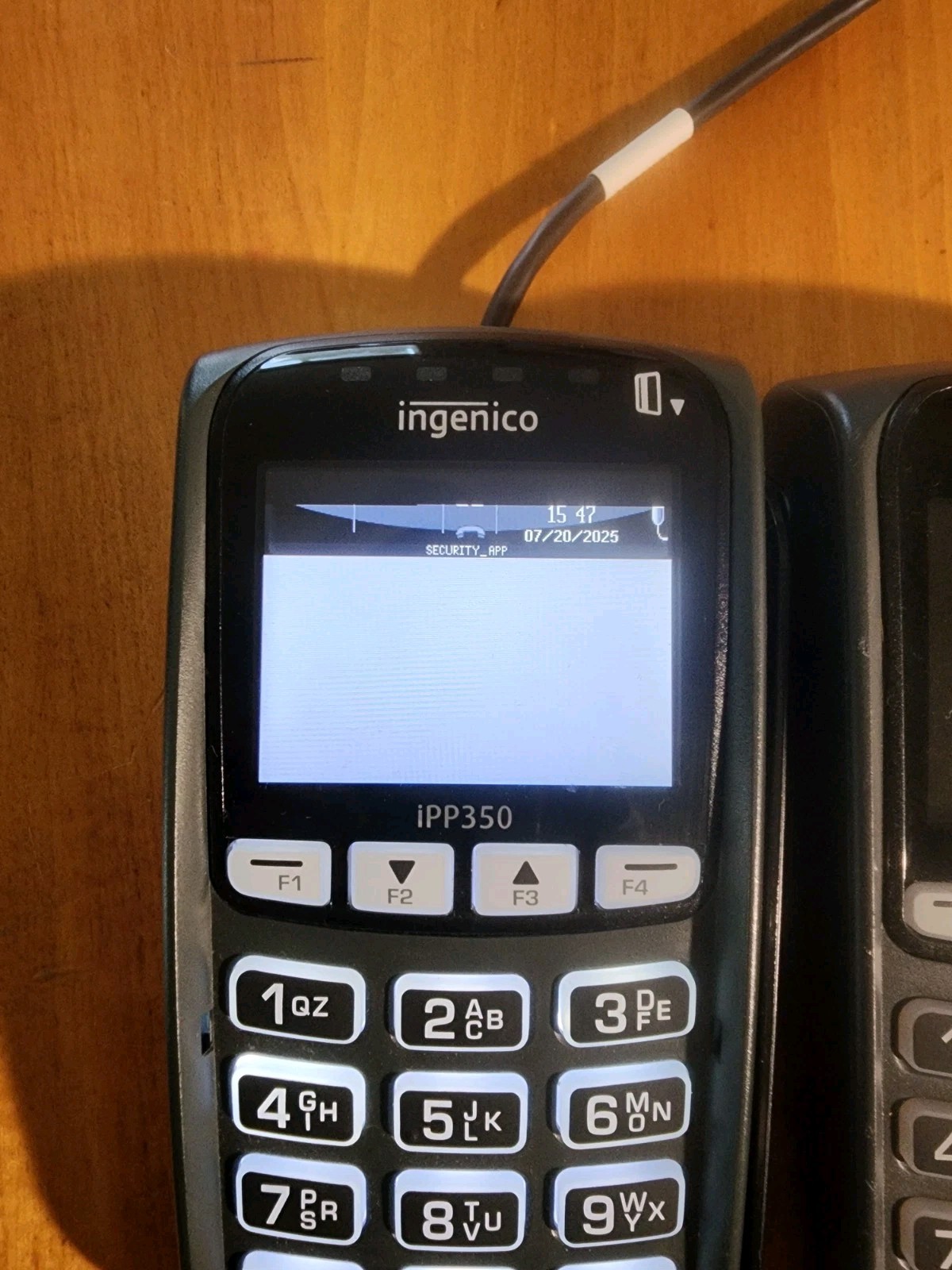 Lot Of 2 INGENICO IPP350 POS Payment Terminal Pin Pad/Debit/Credit Card Reader