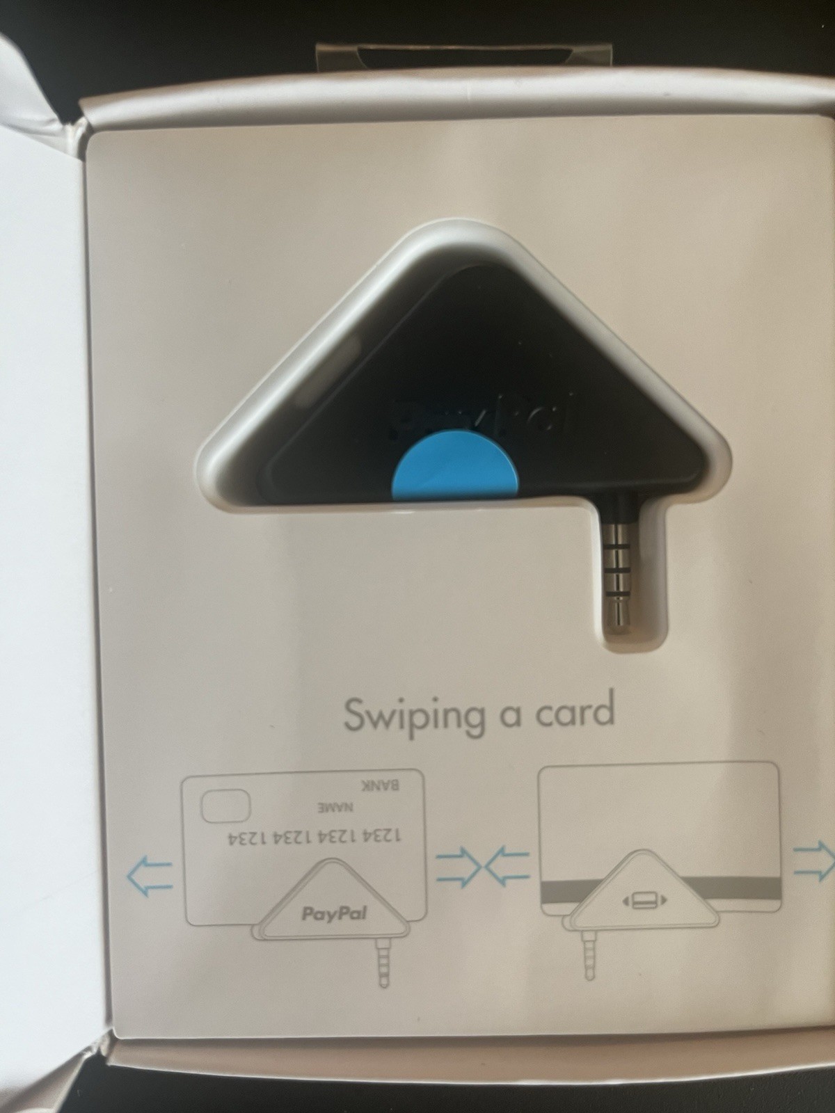 PayPal Mobile Here Card Reader for iPhone and Android Devices Open Box Never Use