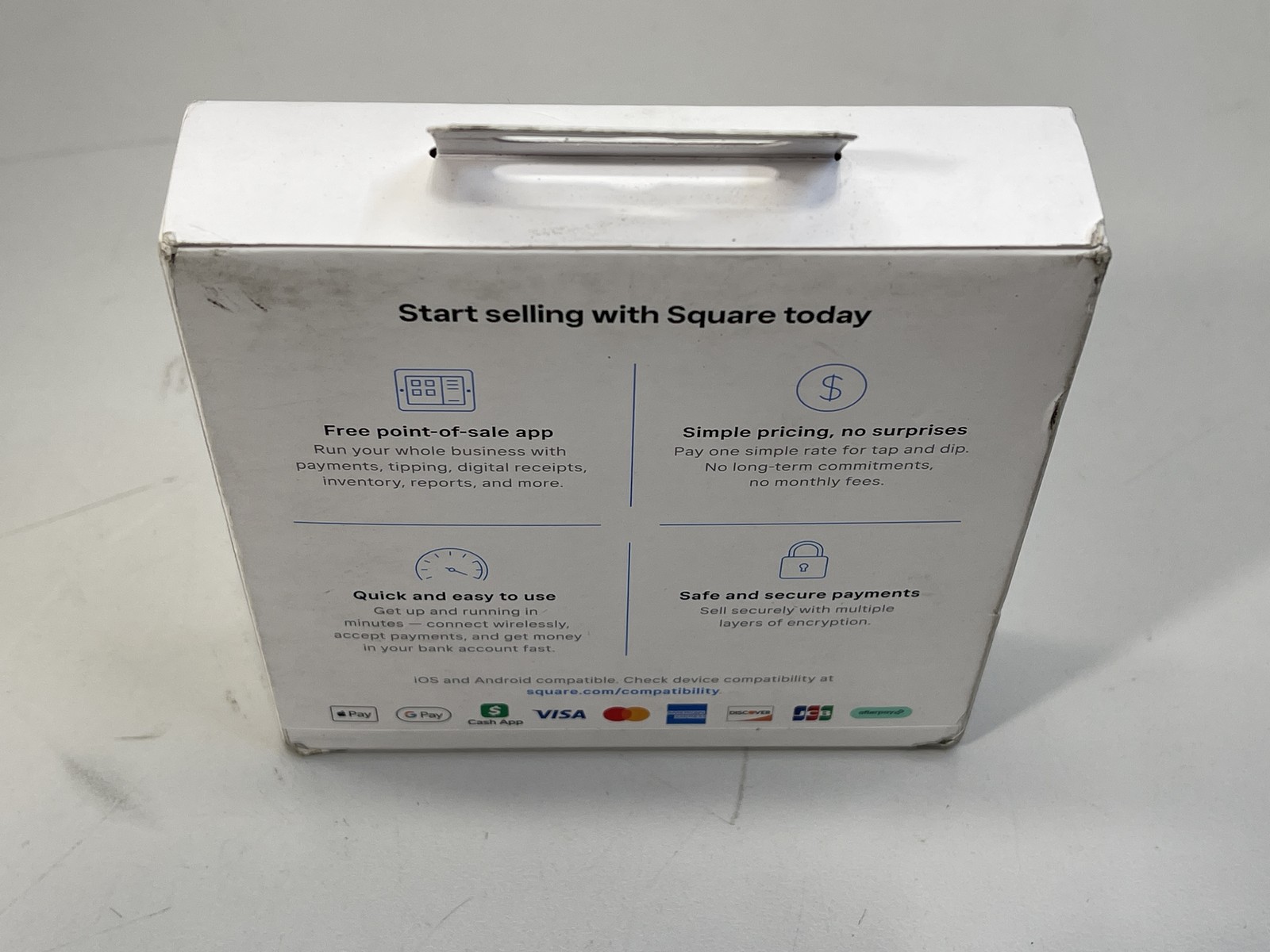 Square Reader for contactless and chip (2nd generation) – White