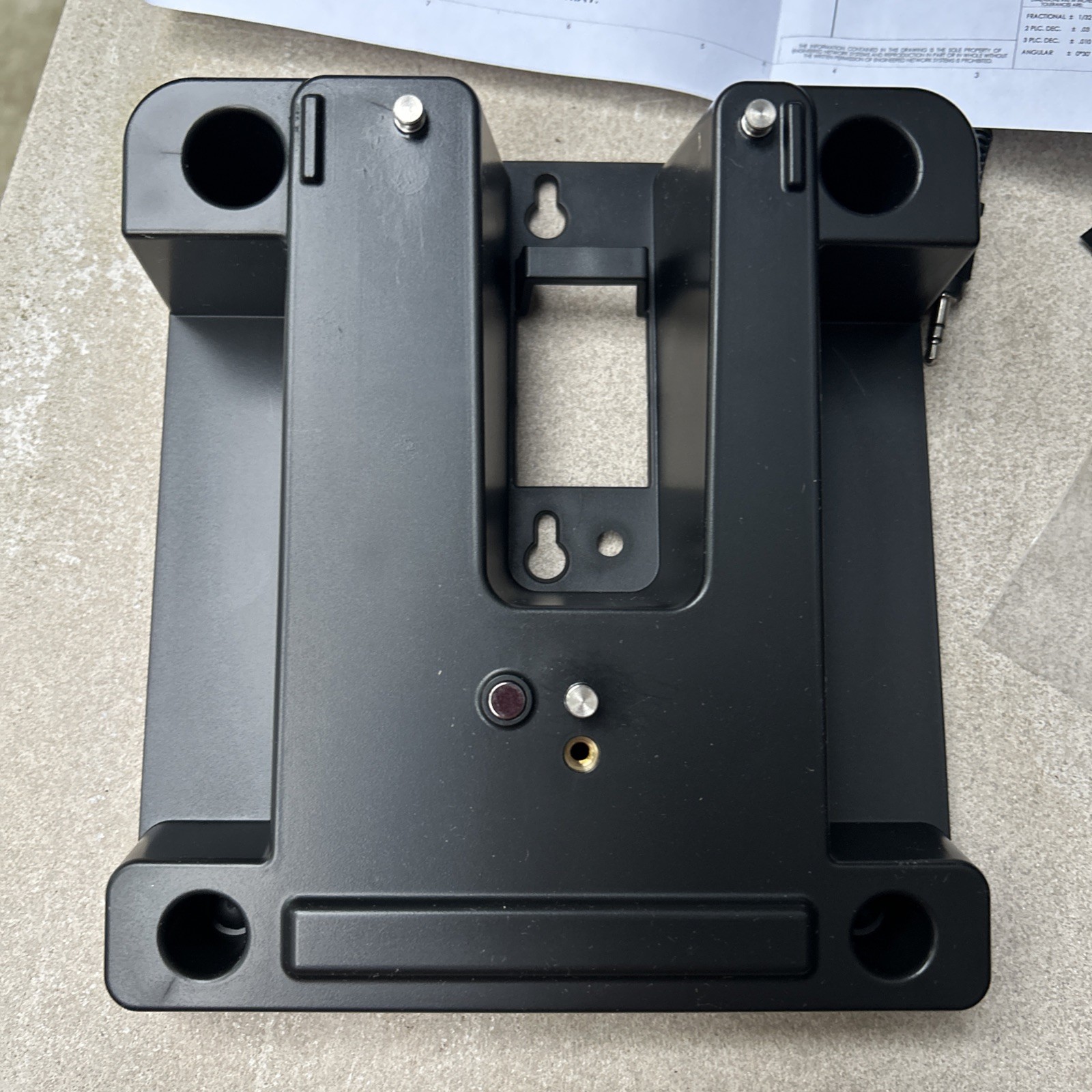ENS Payment Terminal Stand for Verifone Model 367-2630-e Black. NIB