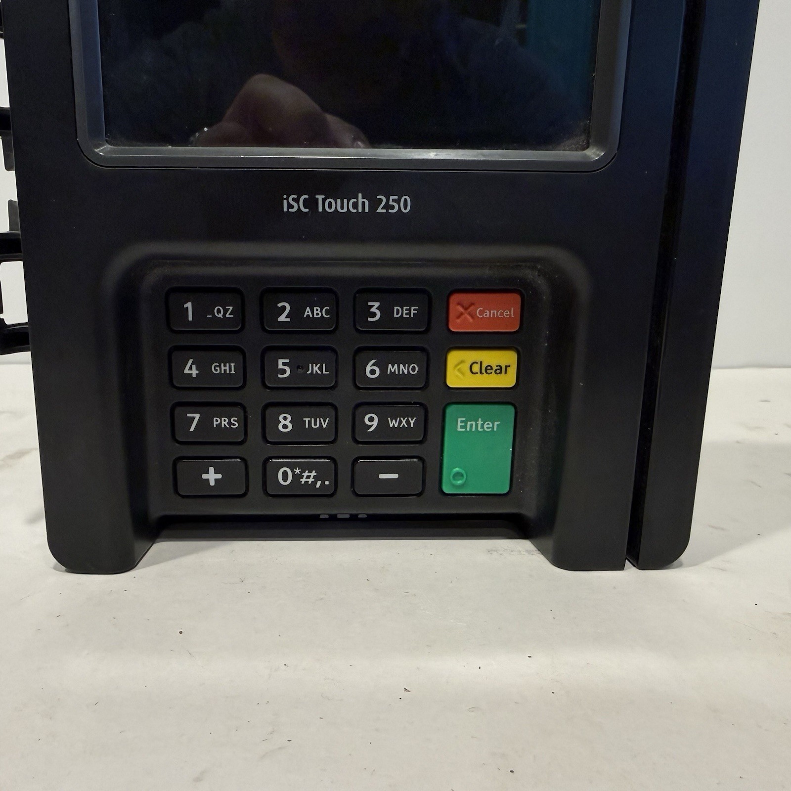 Ingenico iSC Touch 250 Credit Card Terminal Tested Powers On No Stylus