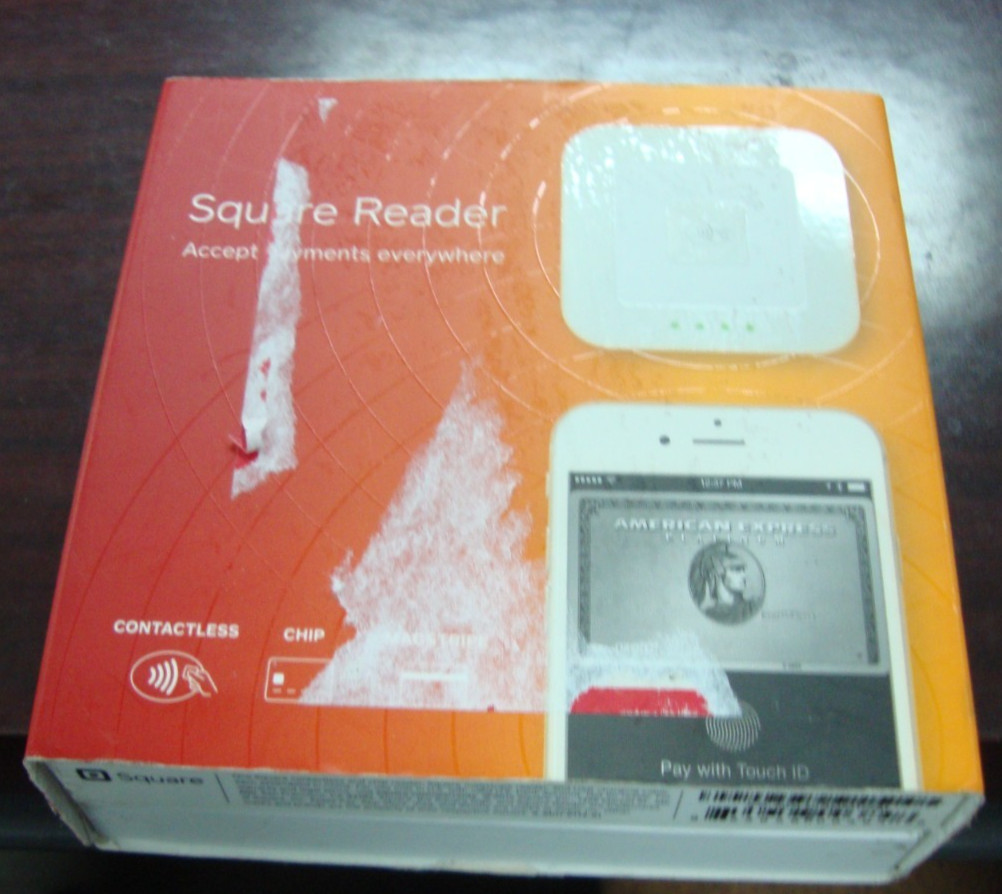 Square Contactless & Chip Reader Bluetooth POS A-SKU-0113 No Magstripe Reader-AA