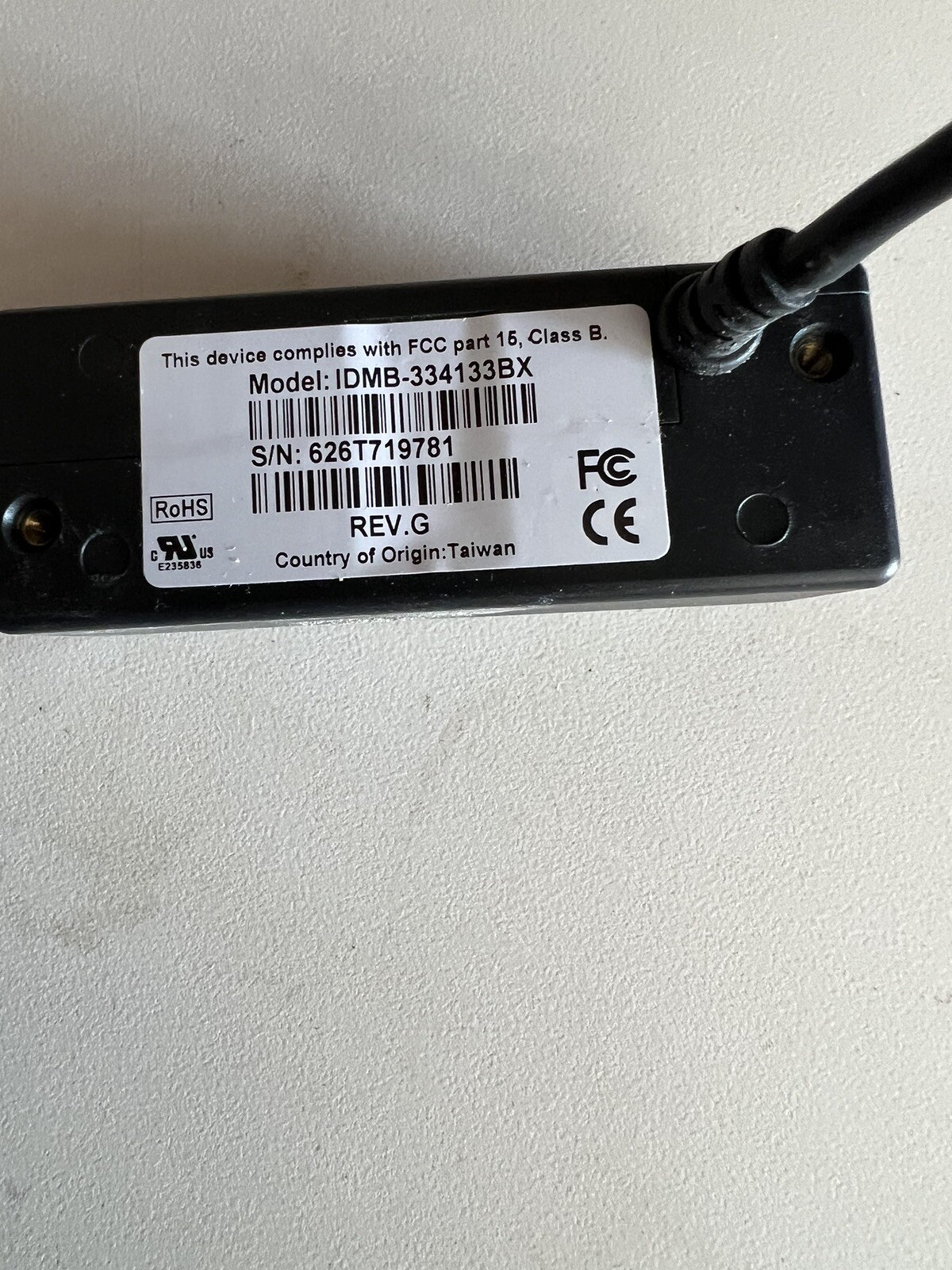 ID Tech IDMB-334112BX USB Magnetic Strip Reader – Black