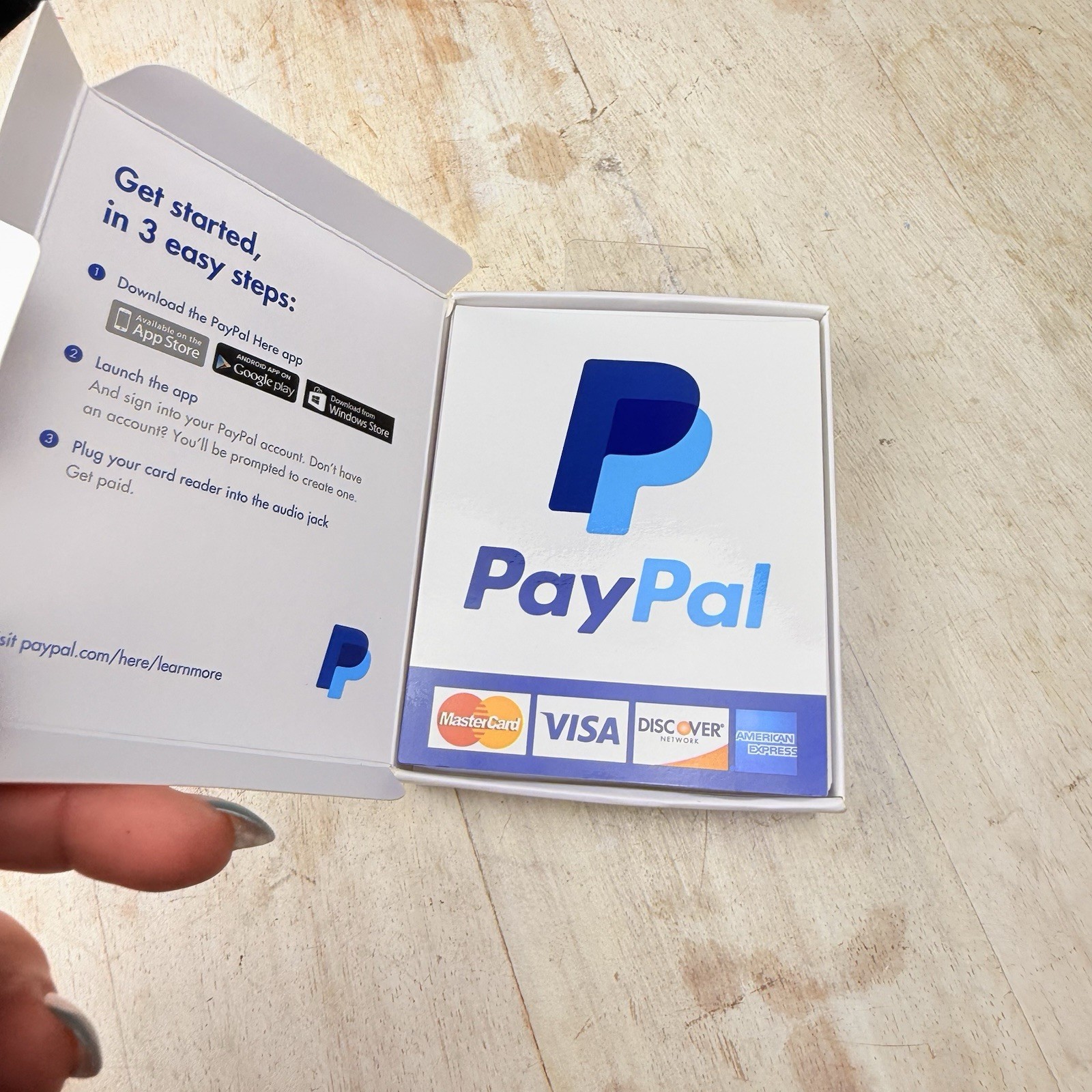 PayPal Here Mobile Card Reader Swiper V2 POS iPhone Android Windows Devices New