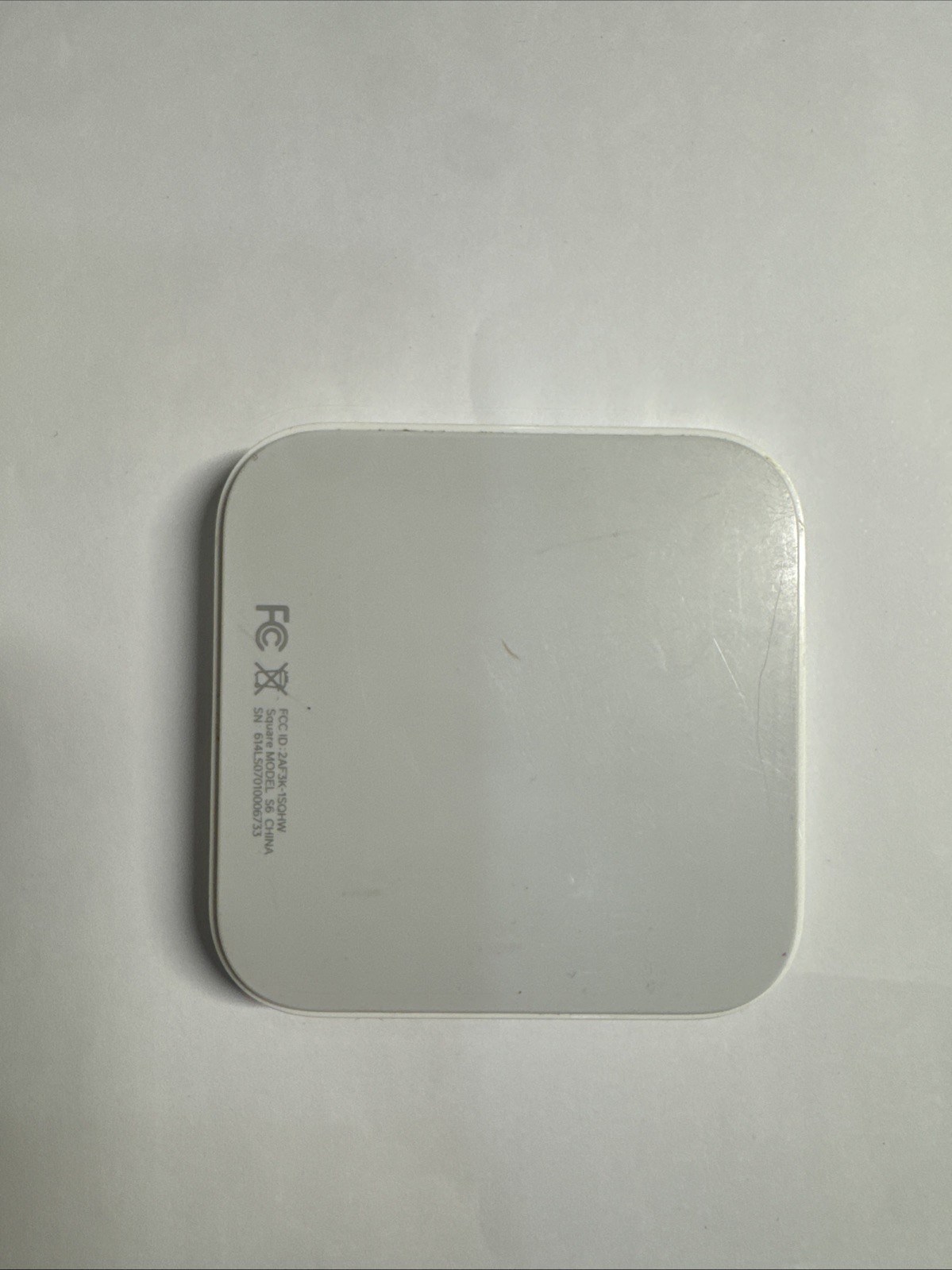 Square Credit Card Reader for Contactless Chip Model S6 Used