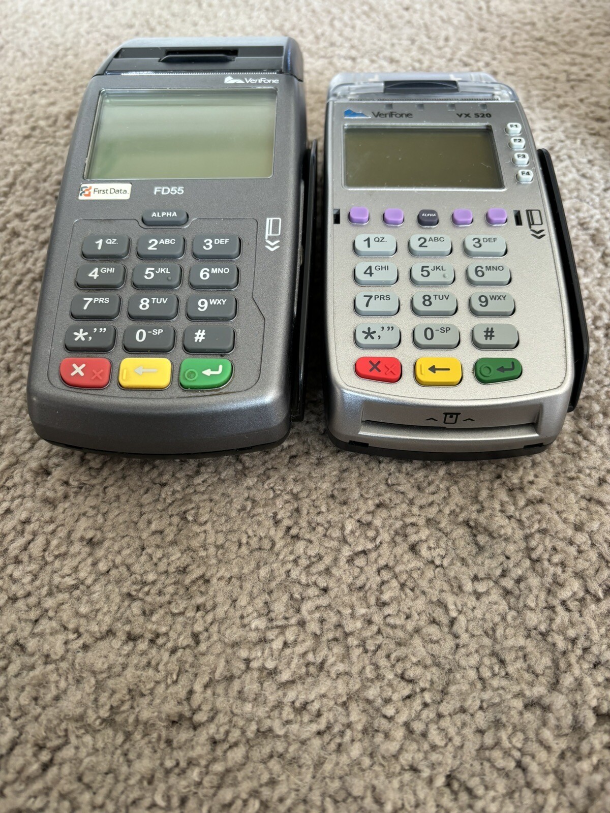 Verifone FD55 Card Machine And Verifone Vx 520 Card Reader WITH Chip Reader