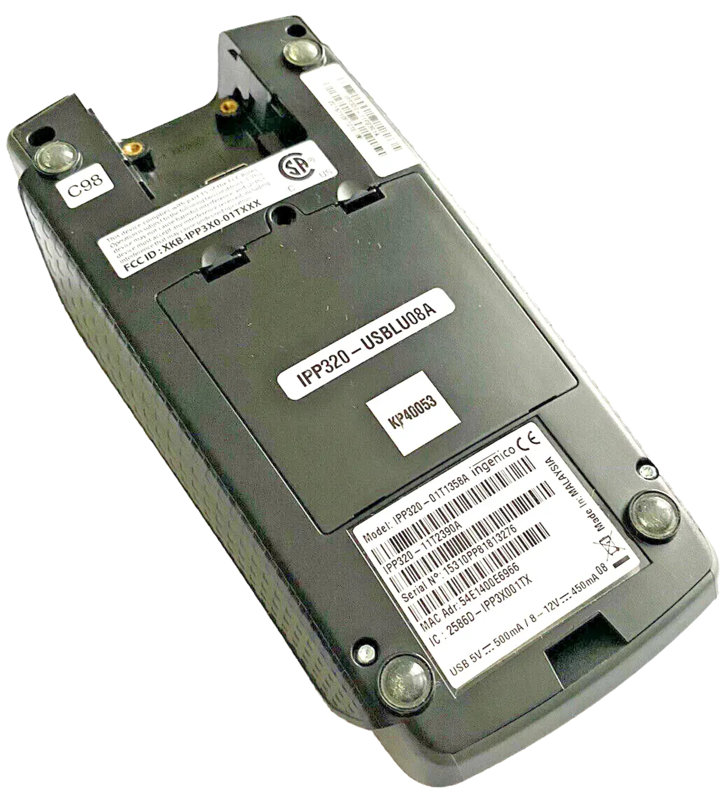 SEE DESCRIPTION Ingenico iPP320 Pin Pad (PARTS)
