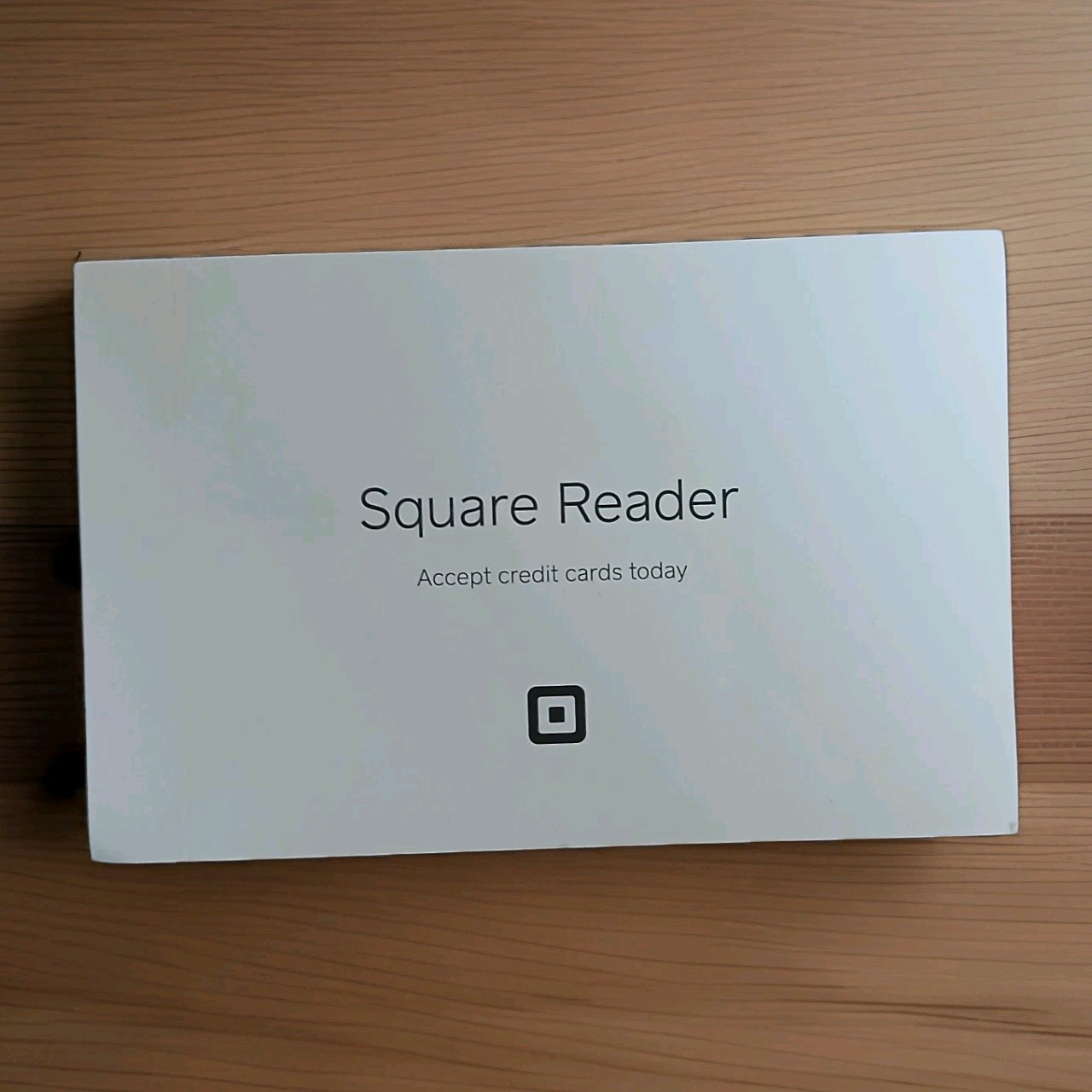 SQUARE Mobile 3.5mm Jack Card Reader Swipe Payment Apple Android