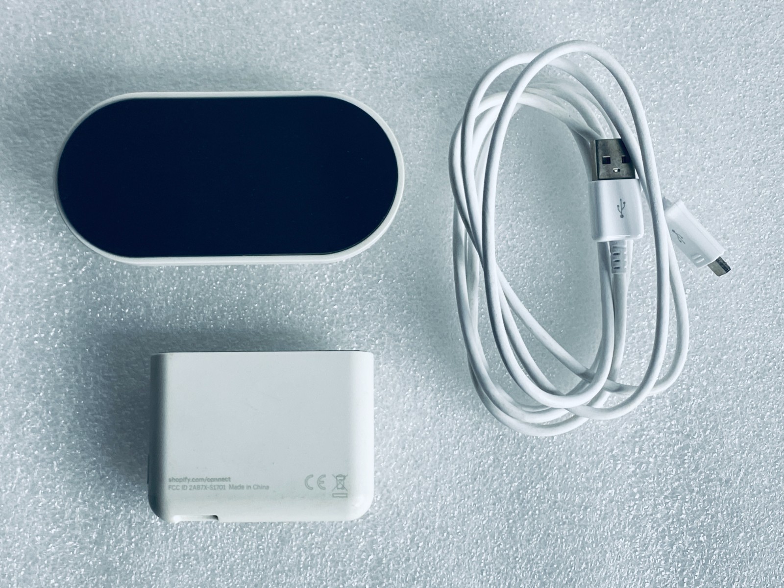 Lot Of 2-Shopify Tap & Chip S1802 Card Reader W/ Dock & S1701 Chip/Swipe Reader