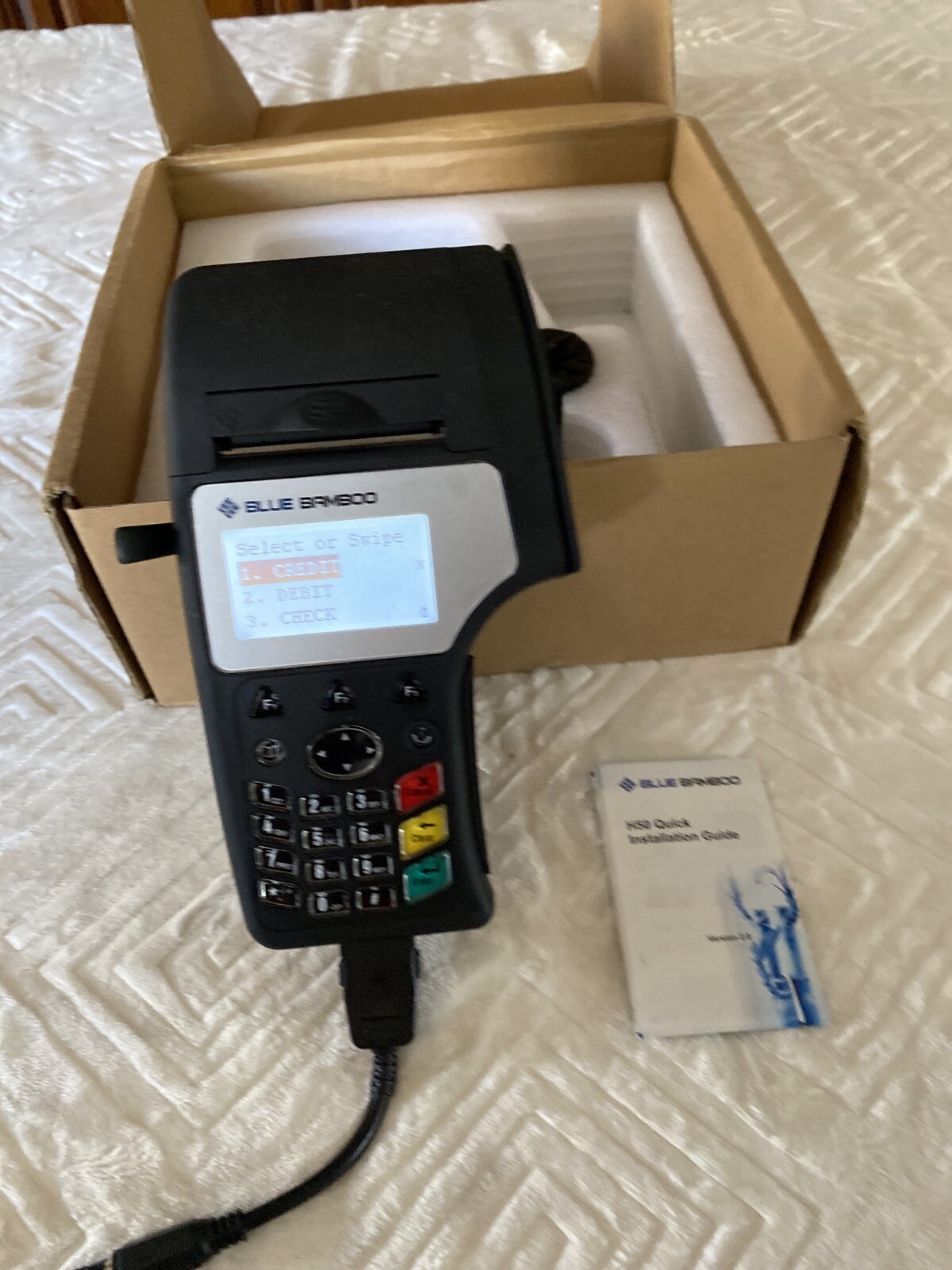 Used BLUE BAMBOO H50 WIRELESS TERMINAL