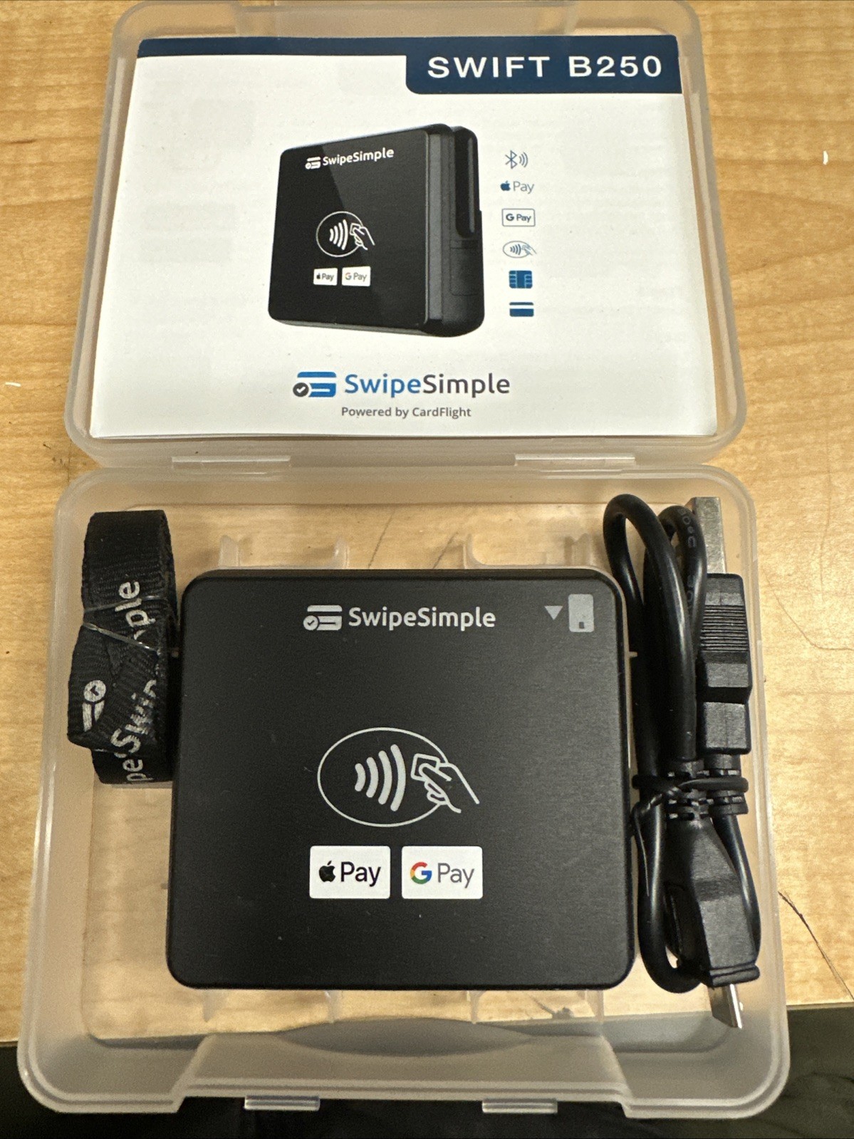Brand New Mobile SwipeSimple Swift B250 Card Payment Processor