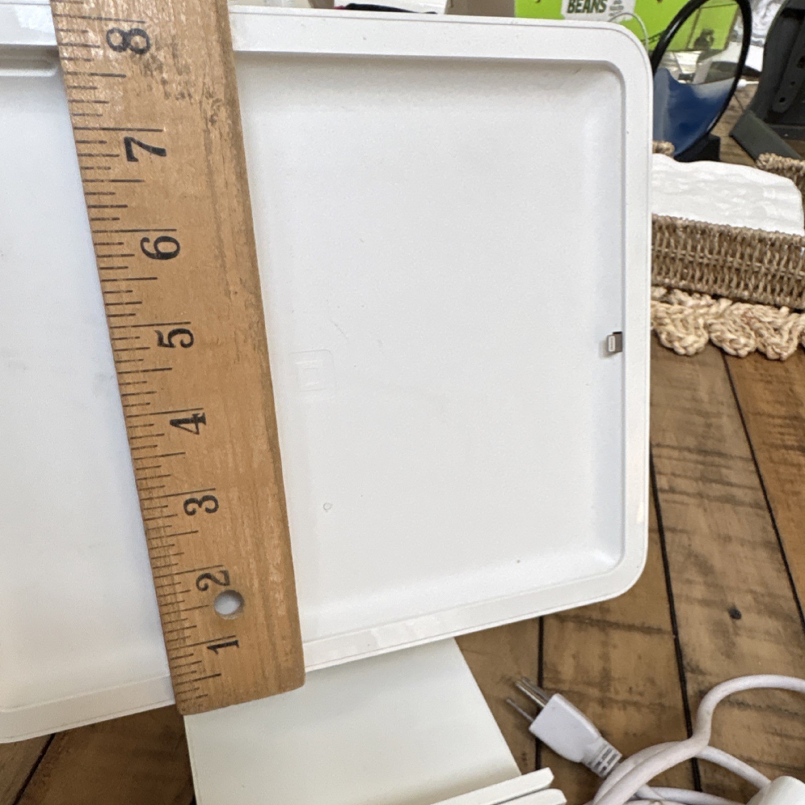 Square Stand Credit Card Terminal Wired White with Power Adapter