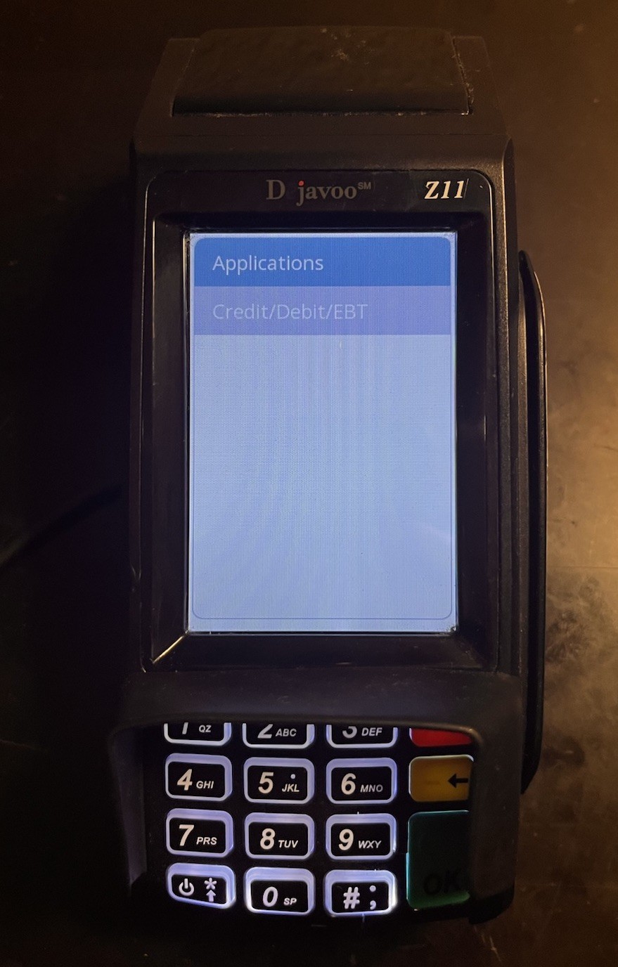 Dejavoo Z11 WiFi Touch Screen Credit Card Machine Terminal Locked VEGA3000