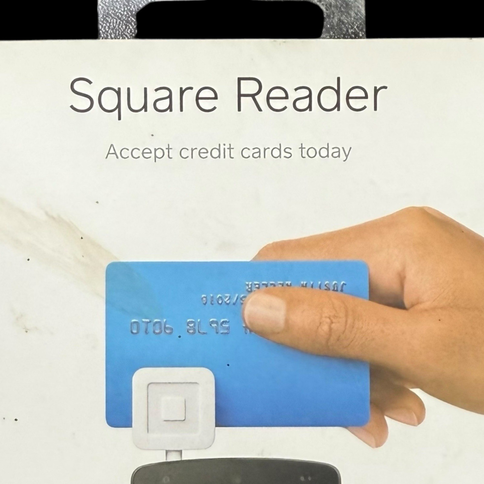 Square Reader Credit Debit Card swipe for iPhone & Android 3.5mm New