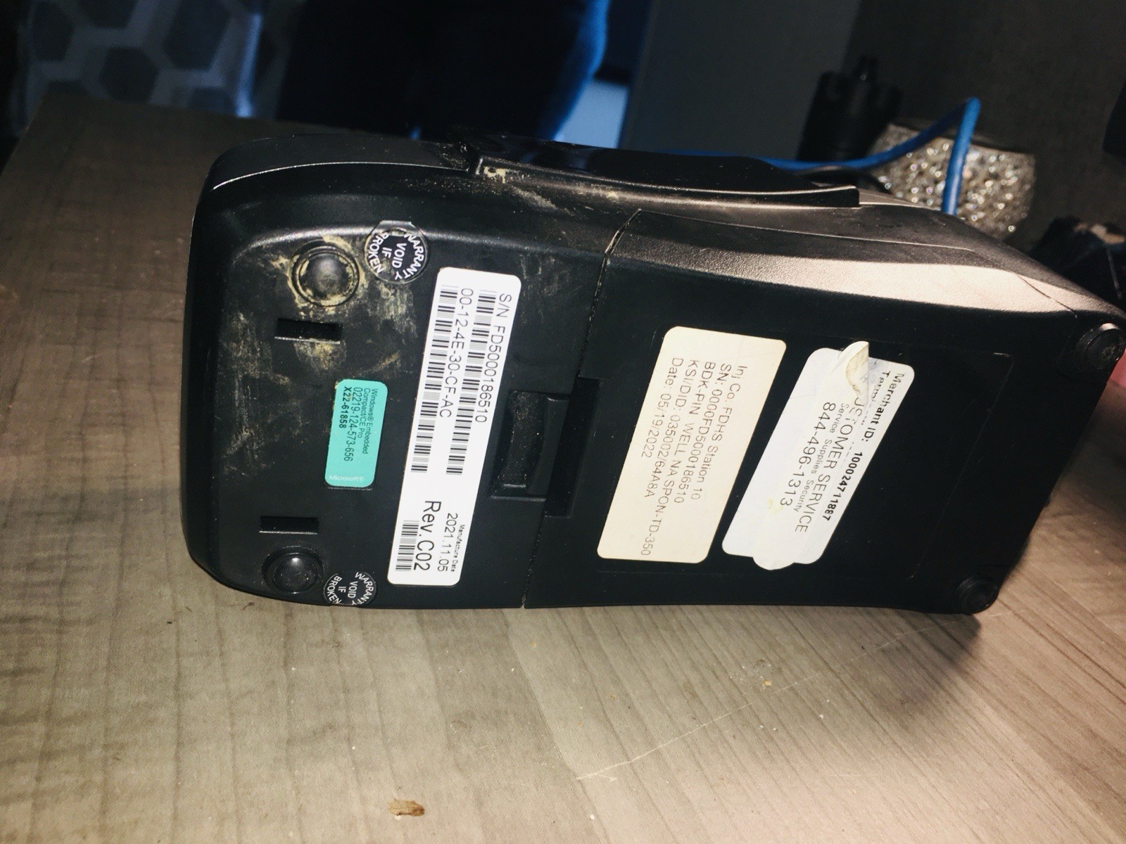 First Data FD150 EMV CTLS Credit Card Terminal