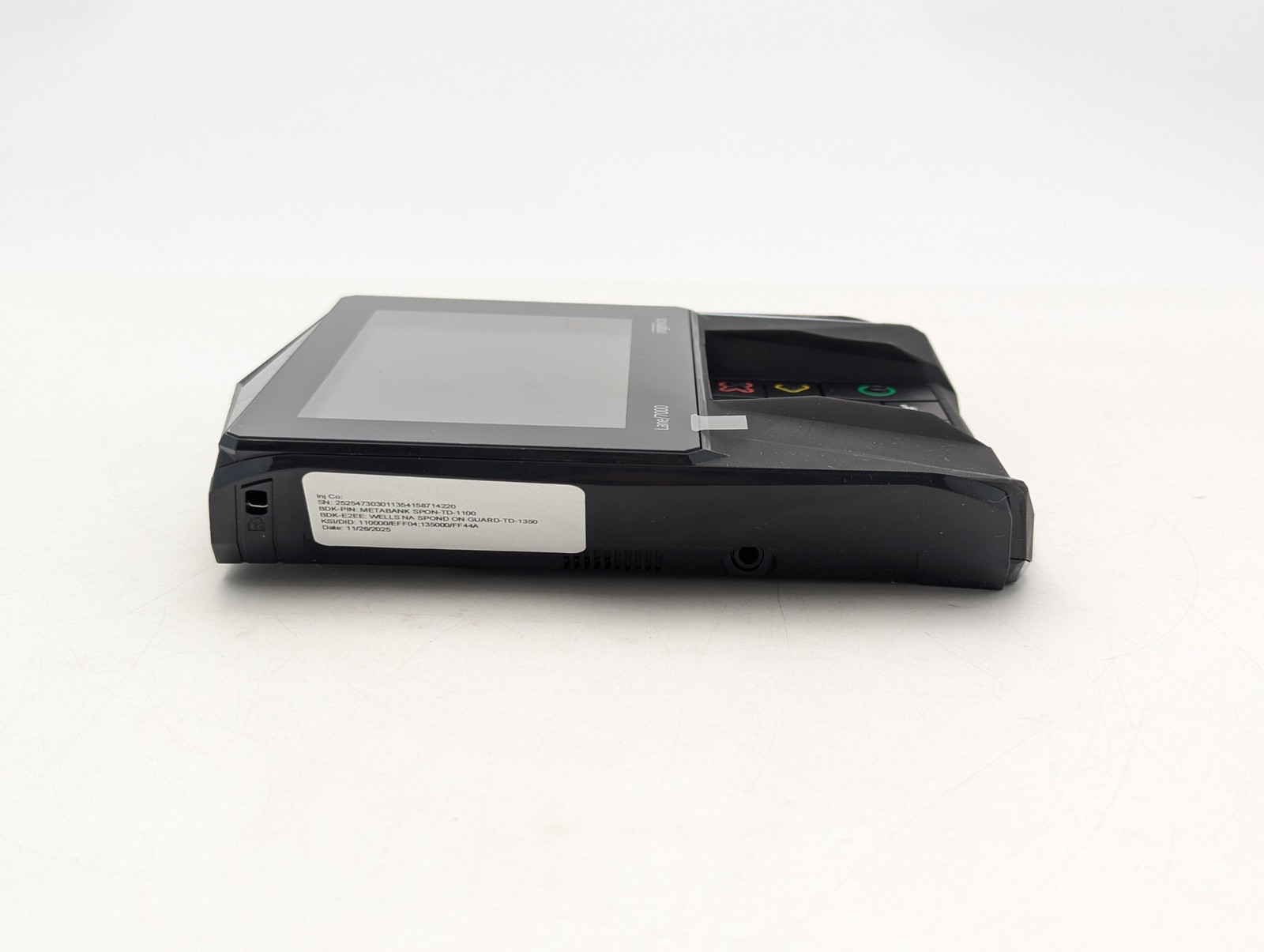 Ingenico Lane/7000 Credit Card Payment Terminal (LAN700-USFDP23A) | Black