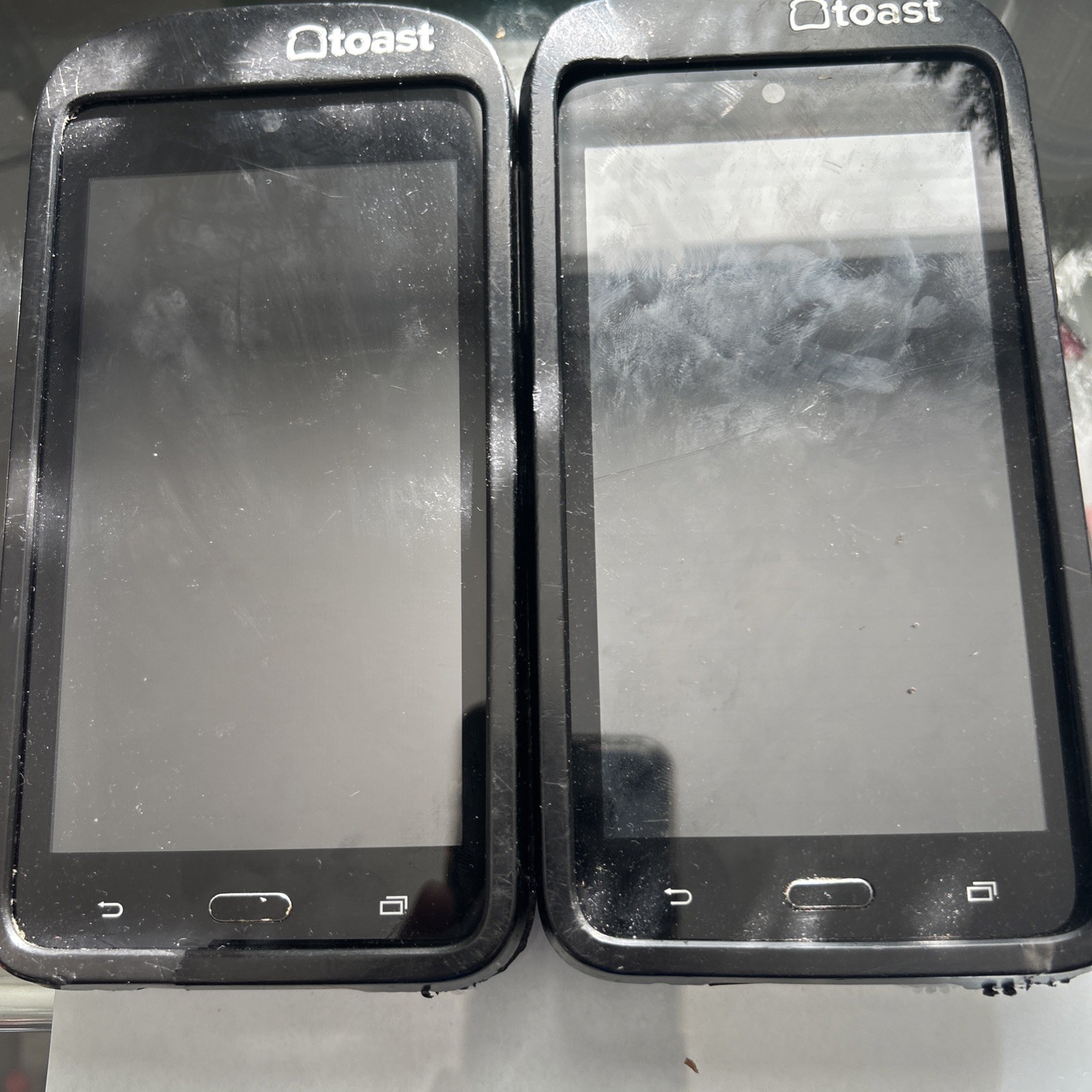 x2 TG200 Toast Flex POS Go 2 Handheld Tablet Mobile Device Tested .