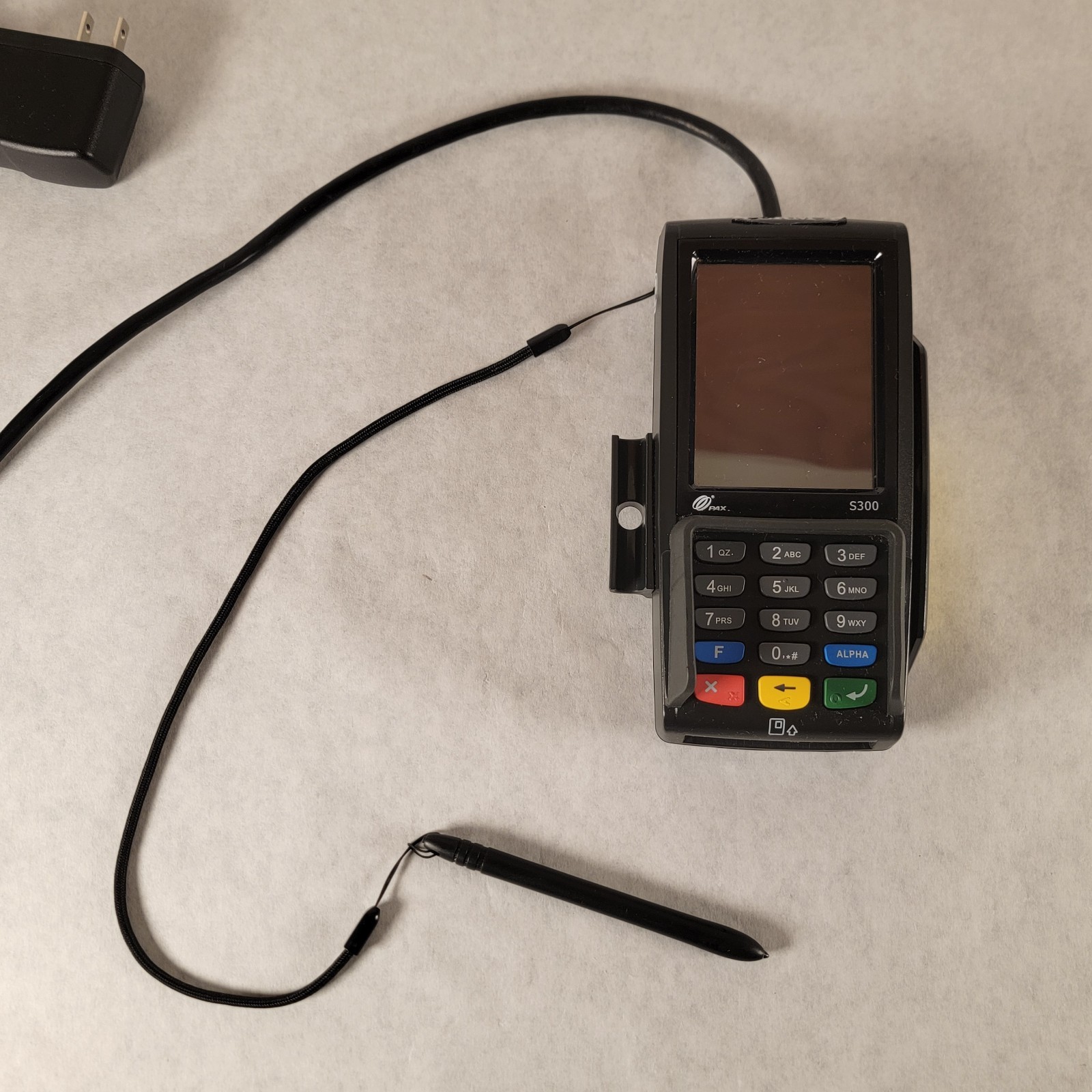 PAX S300 Card Reader Chip Smart Contactless Keypad Color Touchscreen Stylus Pen