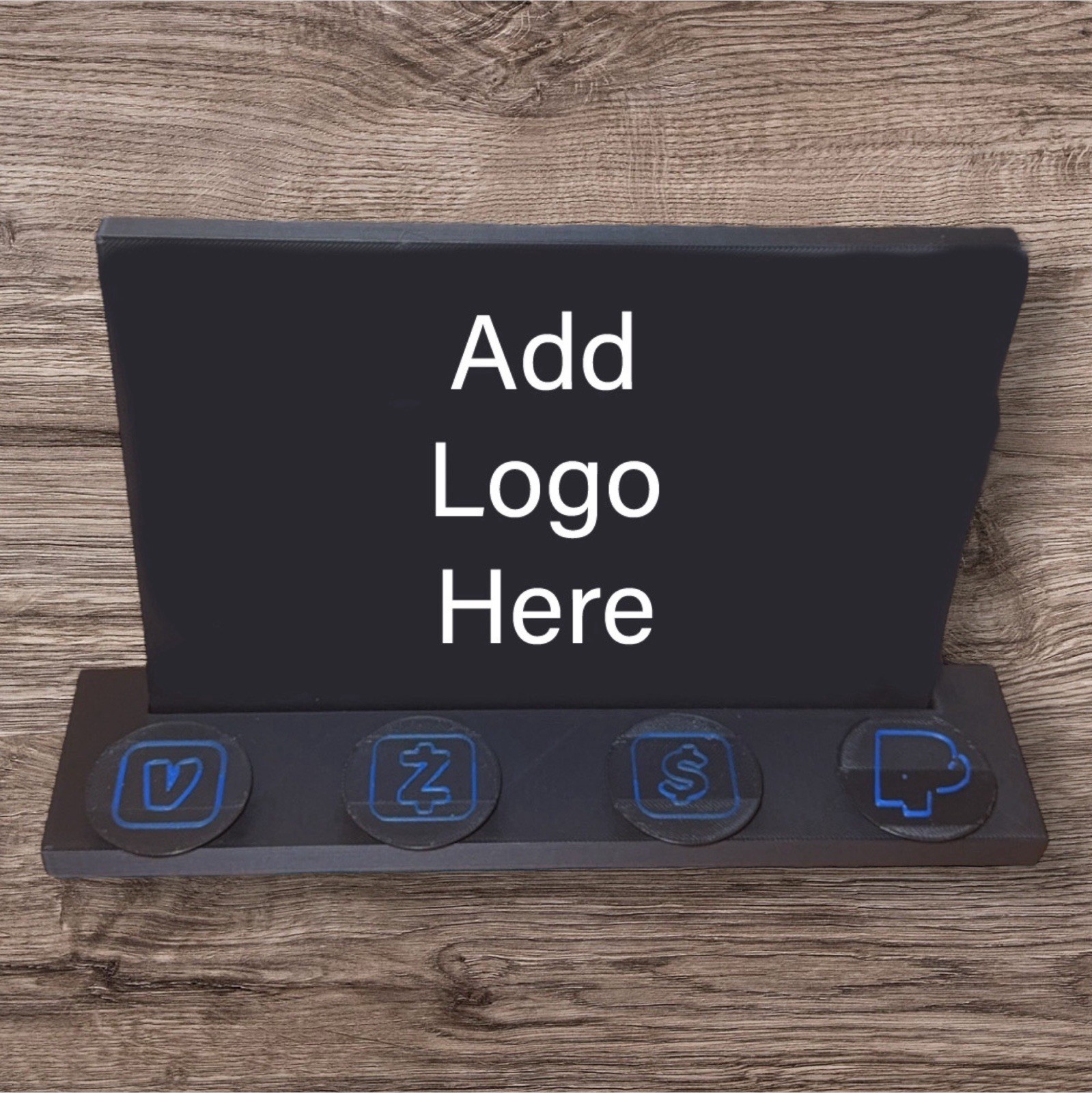 NFC Business Payment Stand | Add Your Logo | Venmo, Cash App, IG, Website