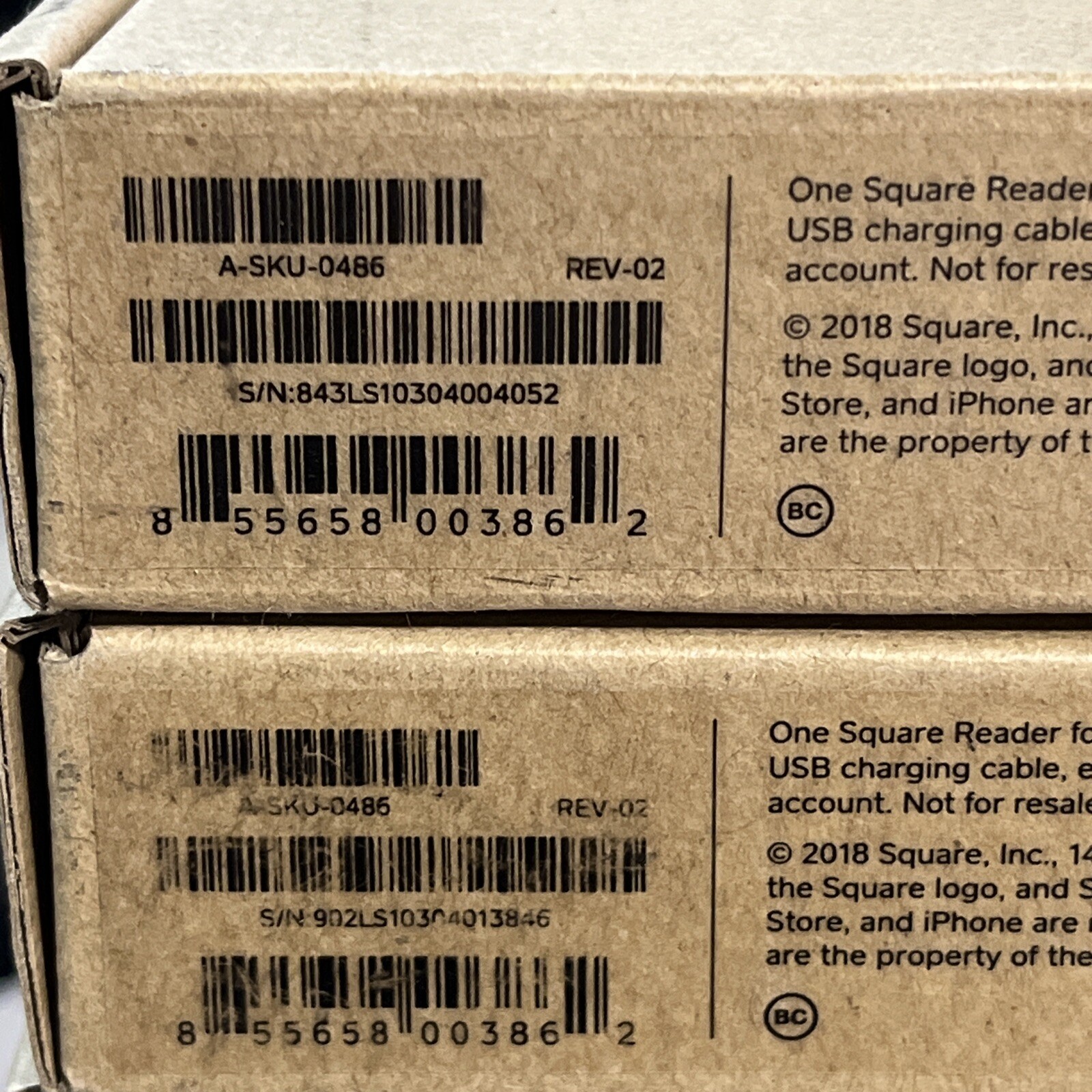 X7 SQUARE READER A-SKU-0486 CREDIT CARD AND CHIP READER