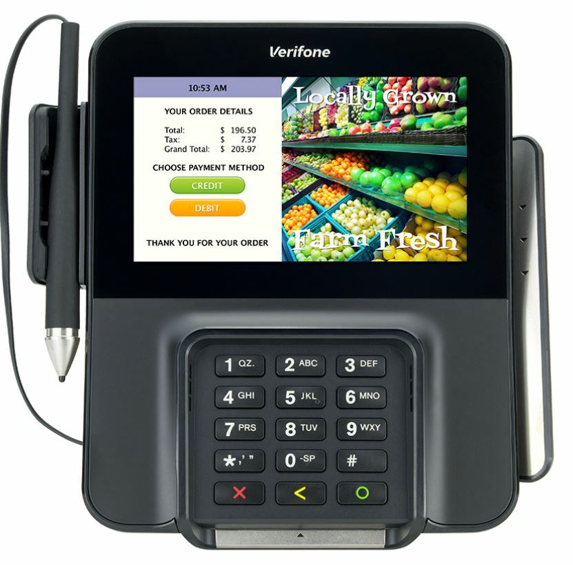 Antimicrobial Protective Keypad Spill Cover for the Verifone M400 & M440