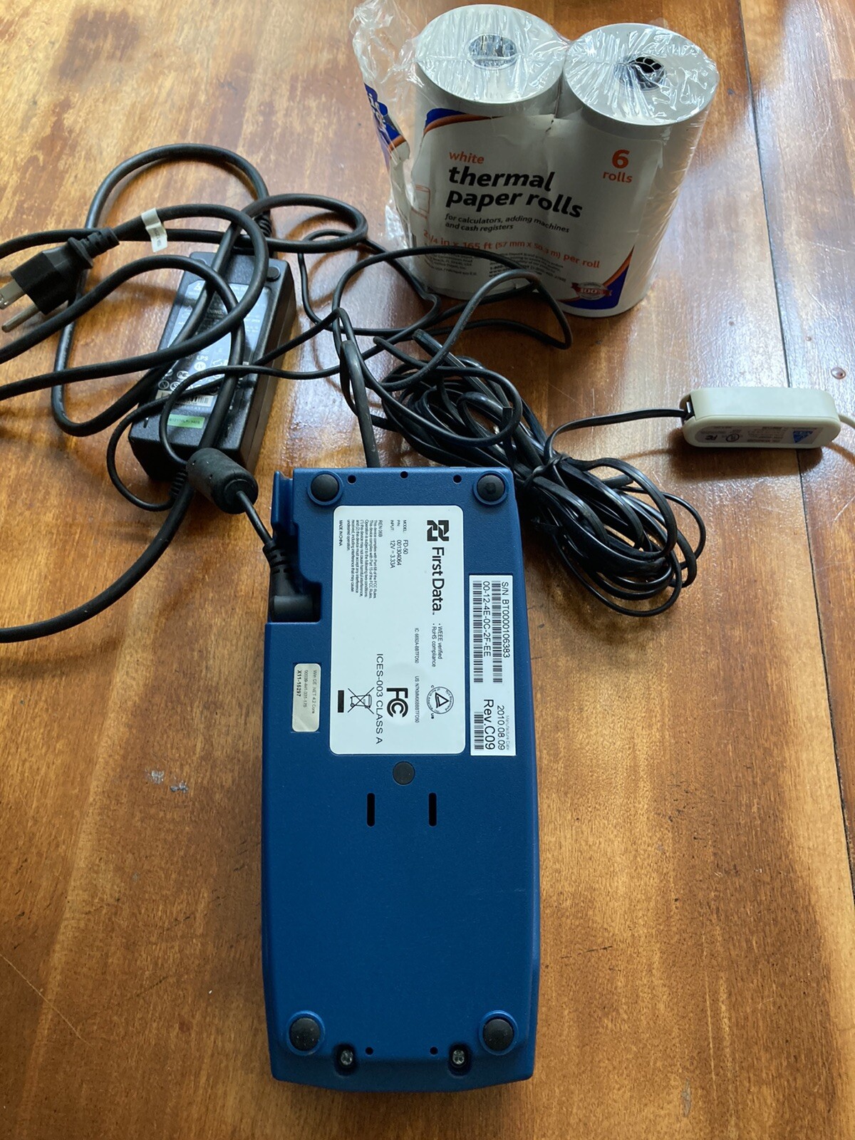 First Data FD-50 Thermal Print Credit Card Machine