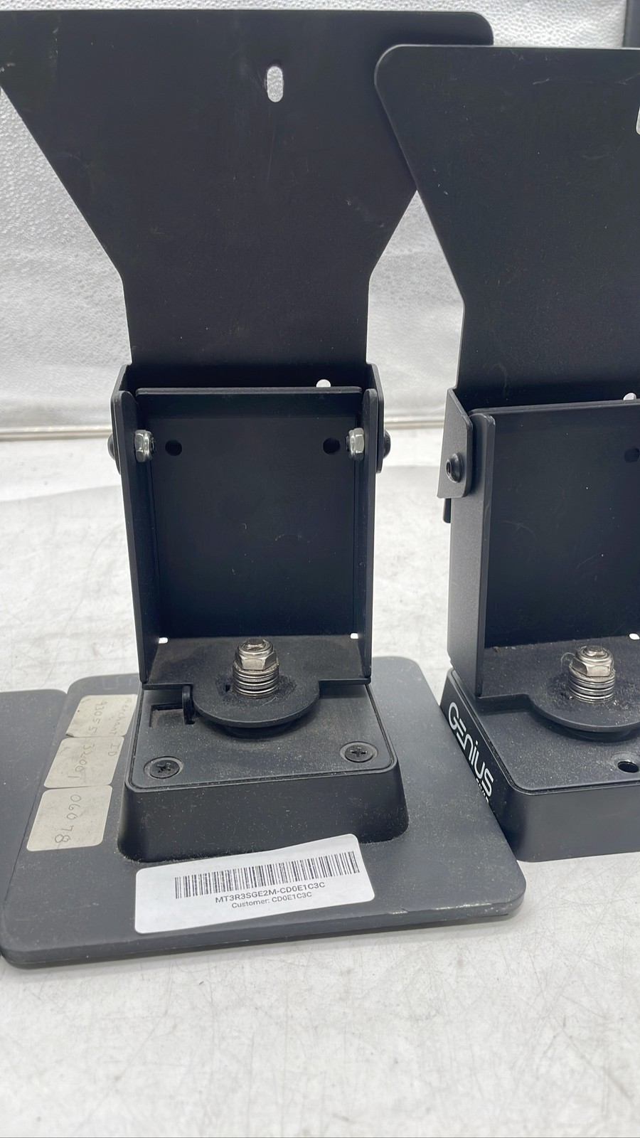 Genius Cayan Verifone MX915 MX925 POS Terminal Countertop Stand Mount Lot of 3