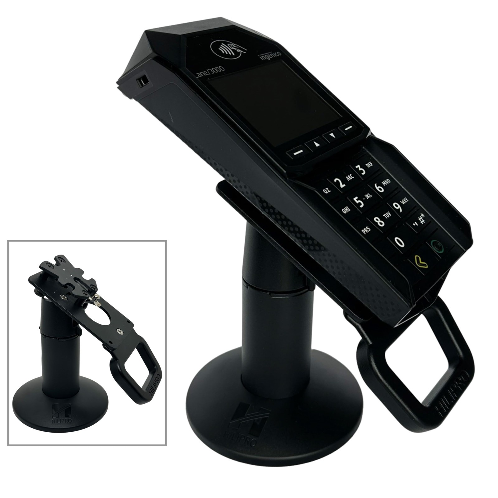 Point of Sale Stand -Swivel Stand for Ingenico Lane 3000, 3600, 5000, 7000, 8…