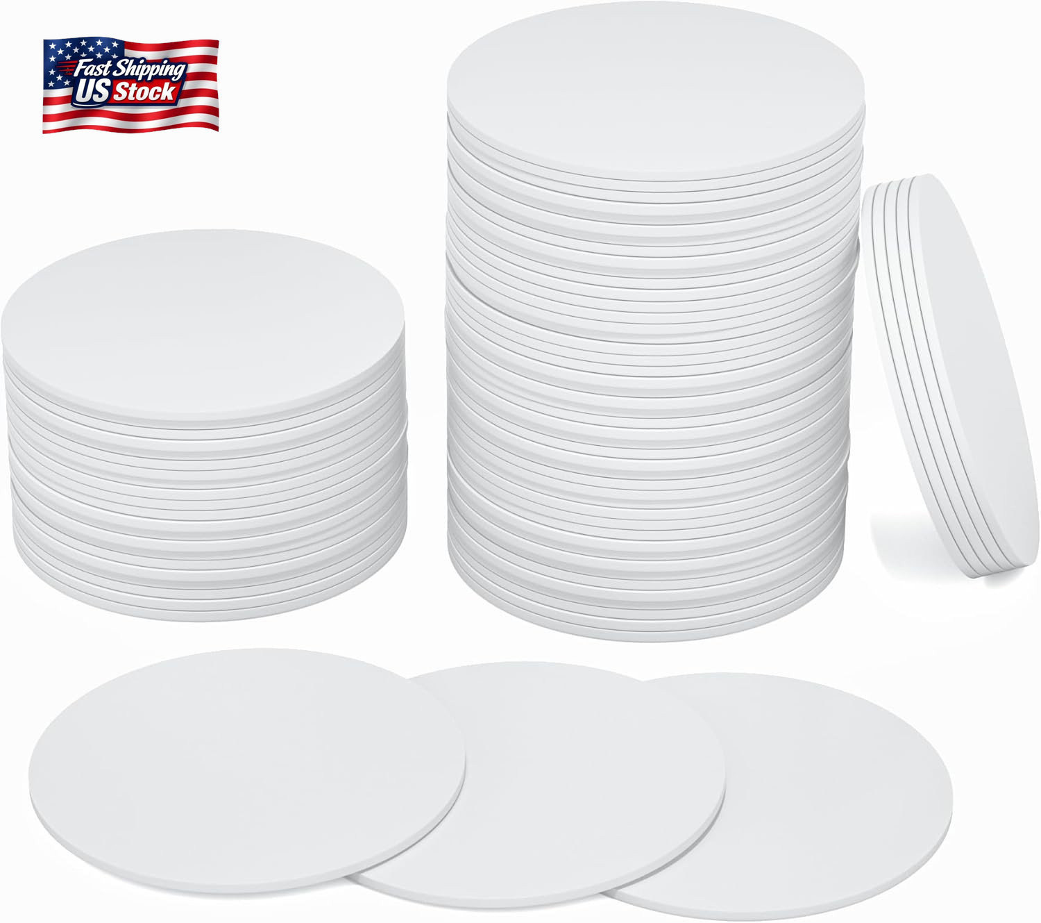 50Pcs NFC Tags NTAG215 NFC Cards Blank NFC Chips NFC 215 Tag Rewritable NFC Tag,