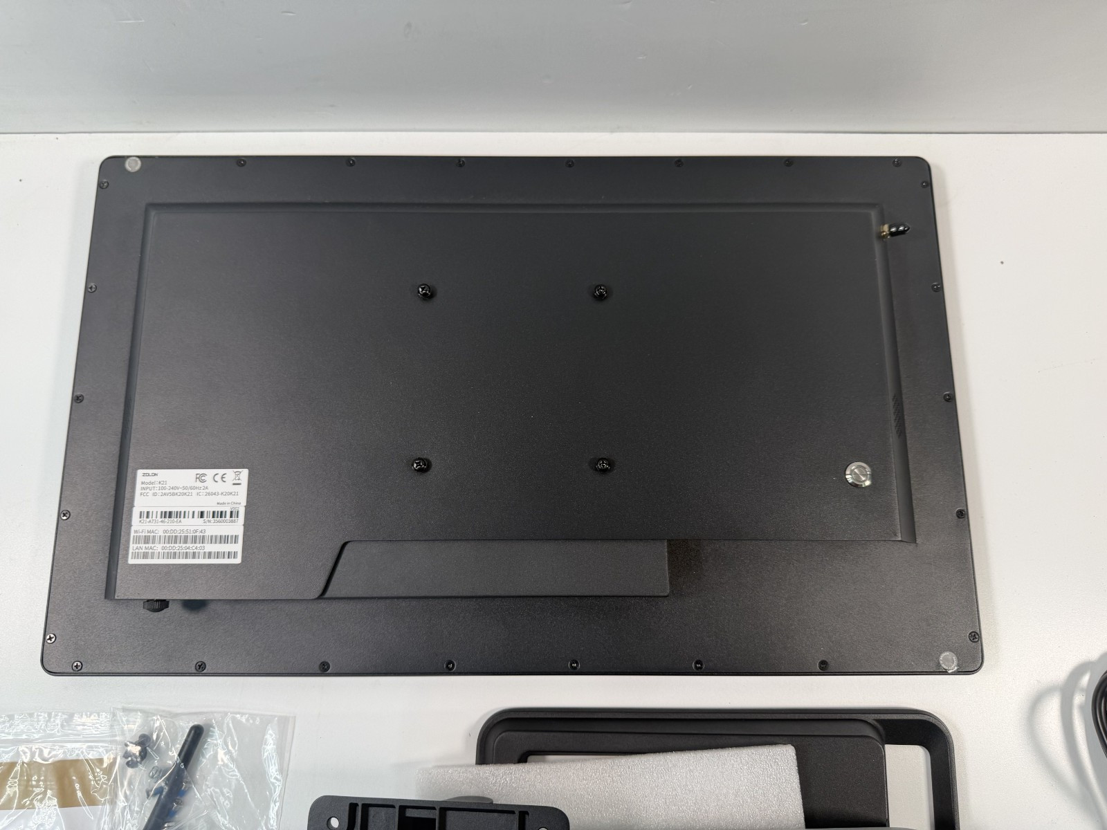 PAX Elys K21 Android KDS Kitchen Display POS Terminal K21-A731-46-210-EA NEW