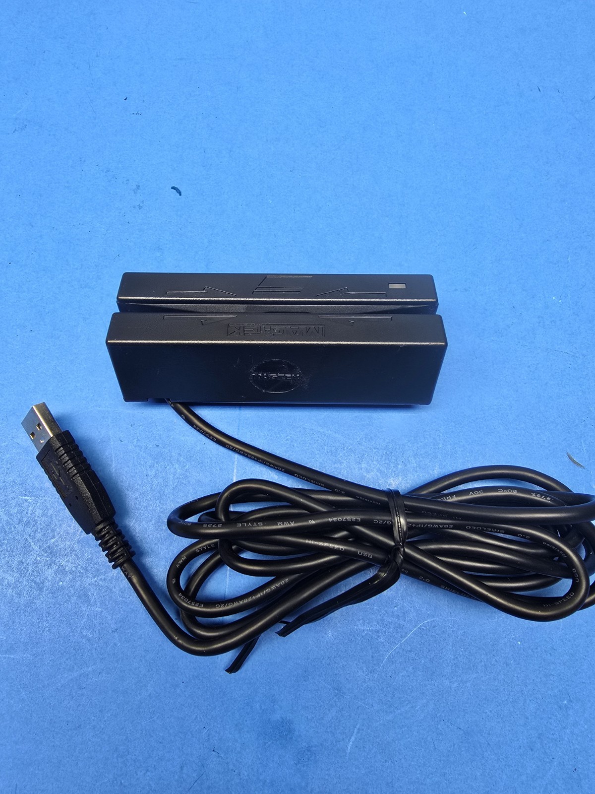 MagTek 21040140 Magnetic Stripe Card Reader with USB Cable