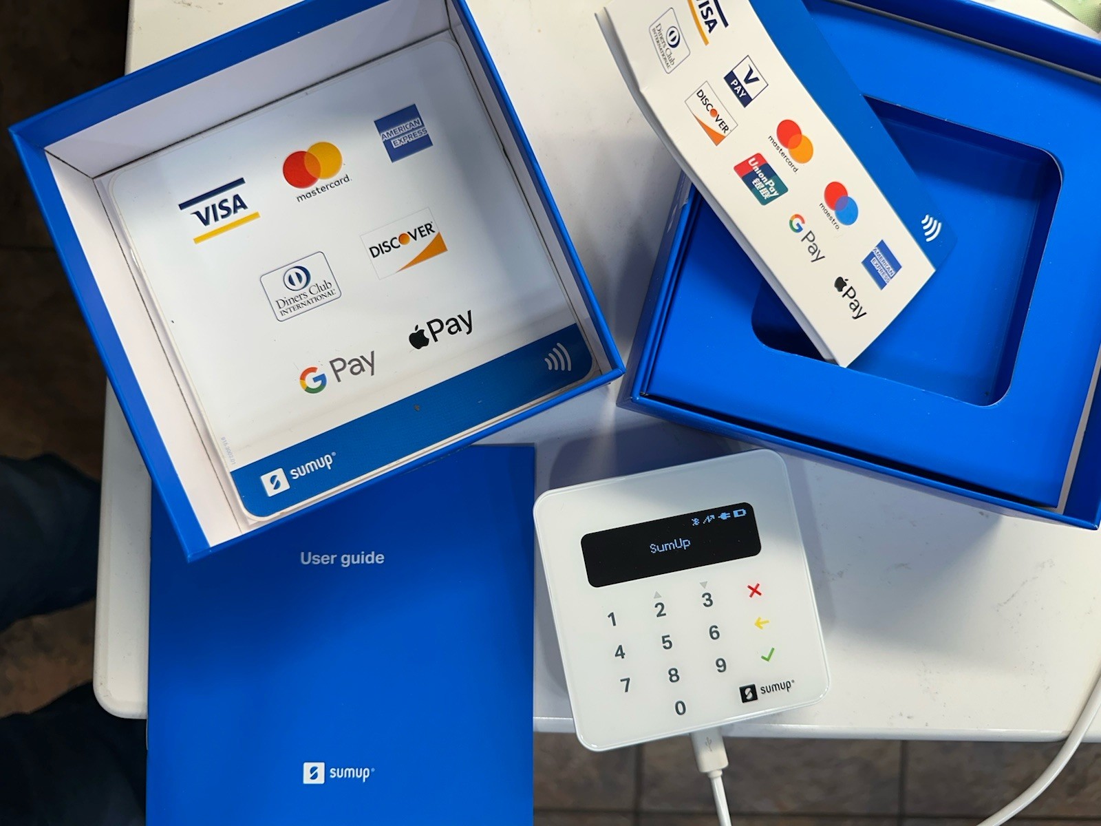 Sum up Plus Card Reader, Bluetooth – NFC RFID Credit Card Reader for Smartphone