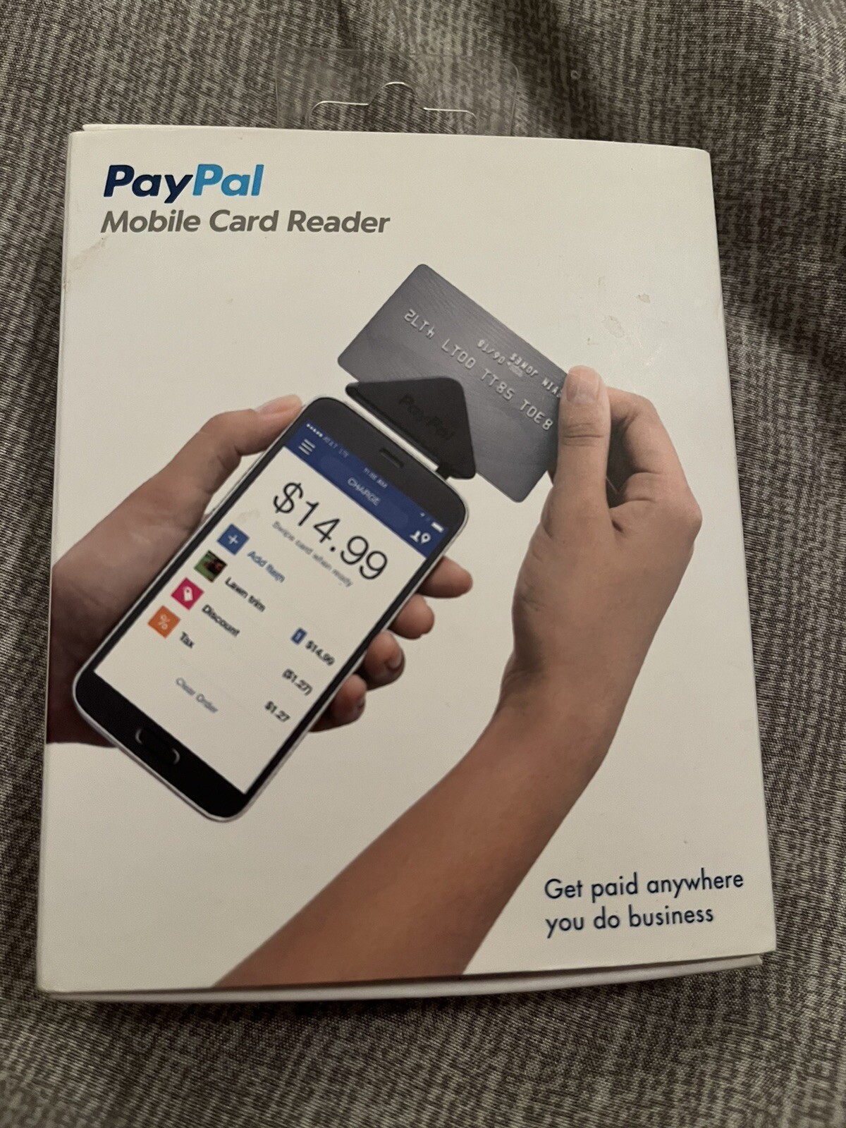 PAYPALl HERE MOBILE CARD READER Headphone Jack Interface NIB – APP DOWNLOAD