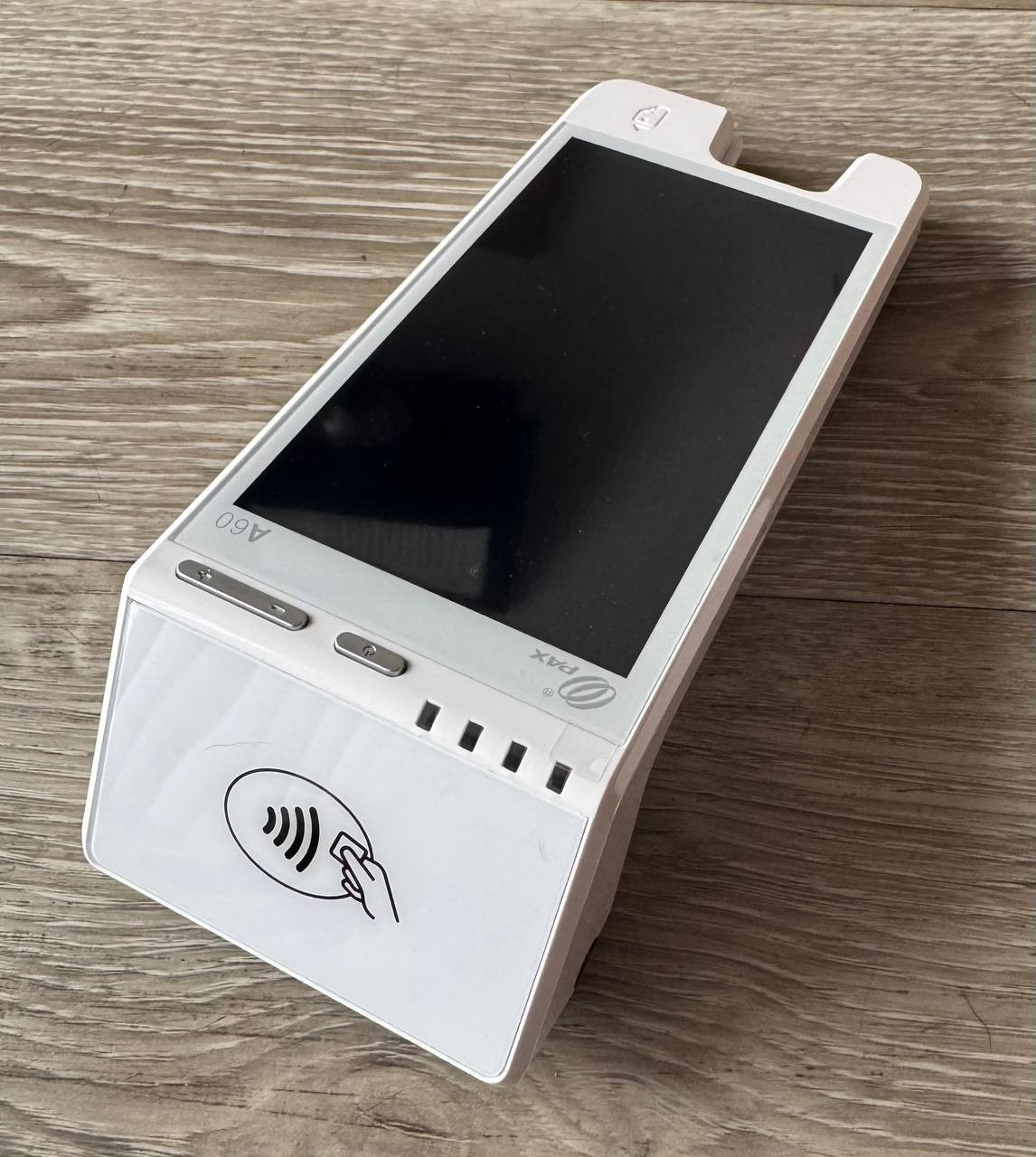 PAX A60 Smart Payment Terminal – Open Box, Factory Reset, No Charger, for parts