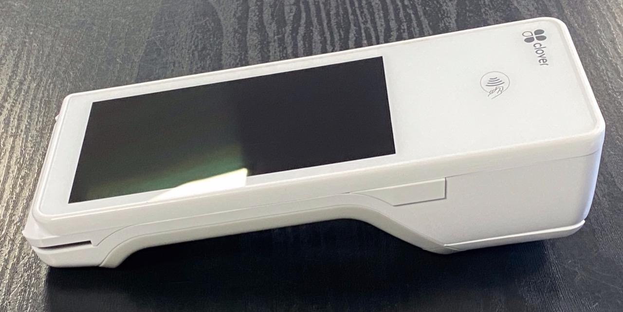 CLOVER FLEX (C401LTE)TOUCHSCREEN CREDIT CARD TERMINAL-NOT WORKING FOR PARTS ONLY