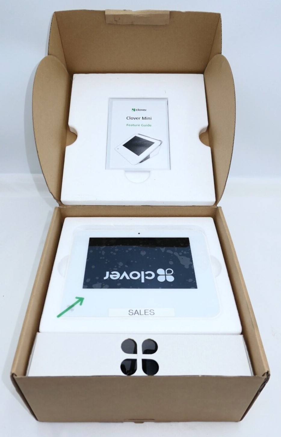 Clover Mini Wifi C300 – Card Reader / POS Point of Sale System w/ Power Supply