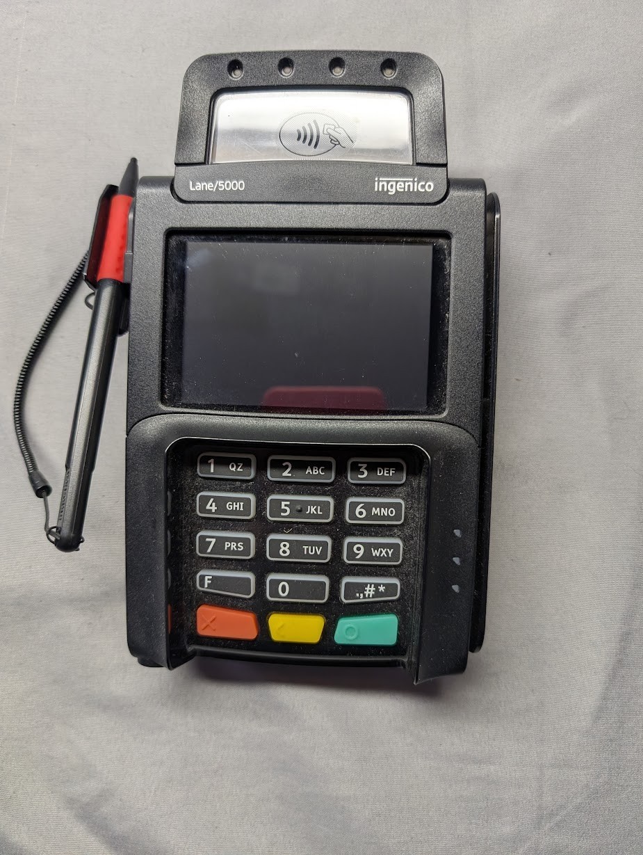 Ingenico Lane 5000 Card Reader Payment Terminal LAN500-USTPG07A