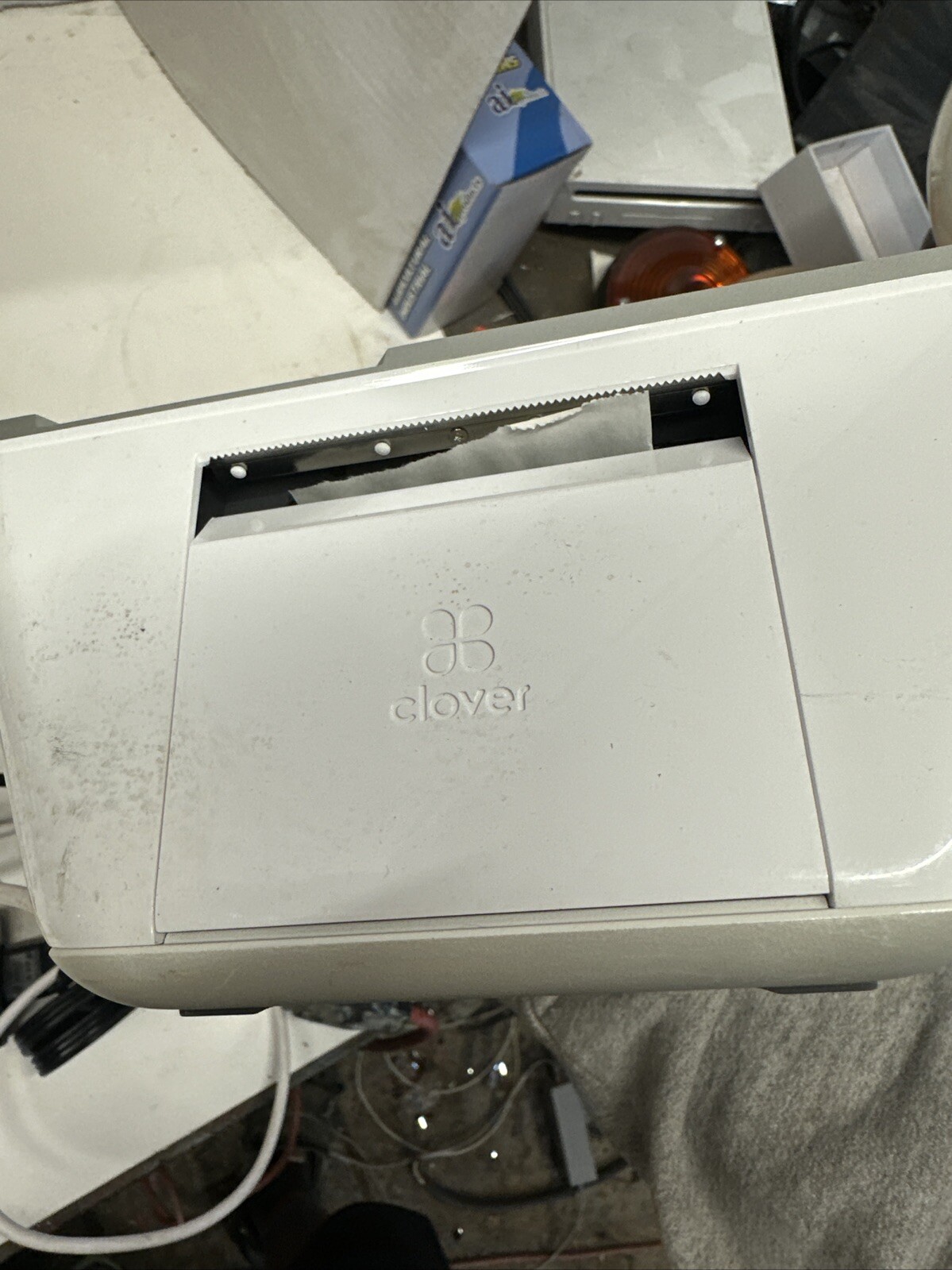 Clover Mini Wifi C300 Card Reader /POS Point of Sale System w/Power Supply