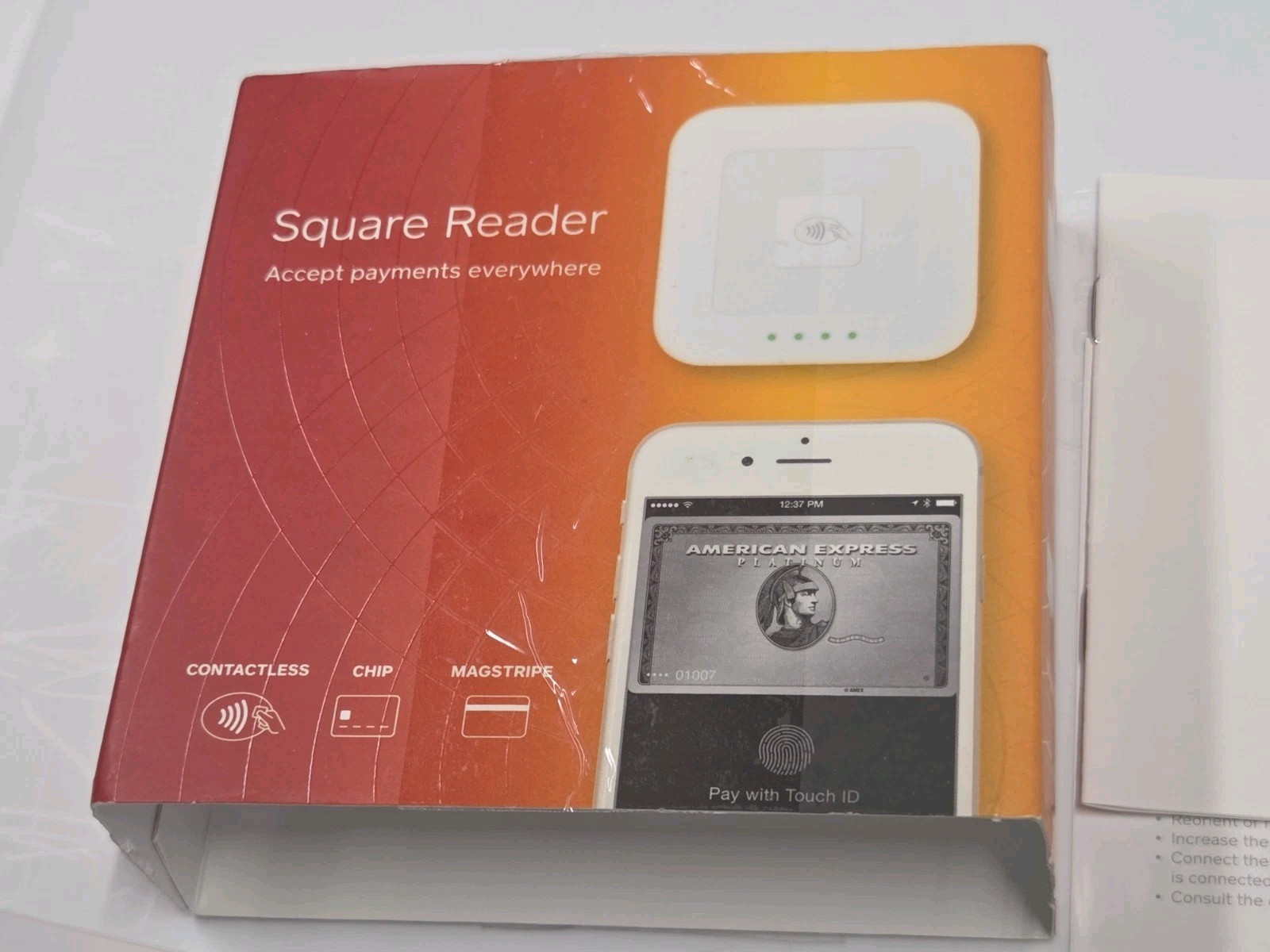 Square Credit Card Reader for Contactless and Chip Machine A-SKU-0113-03