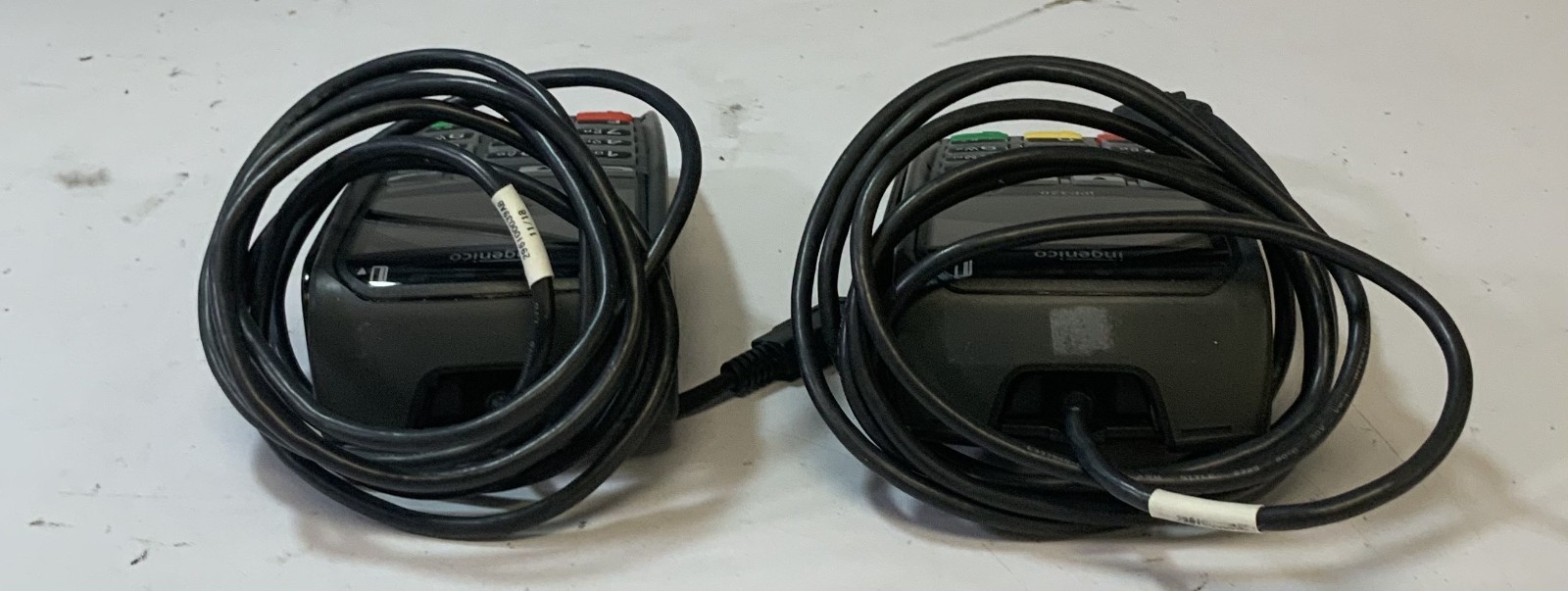 (Lot of 2) Ingenico IPP320-01T1358A Wired Credit/Debit Card Reader Terminal”H2D”
