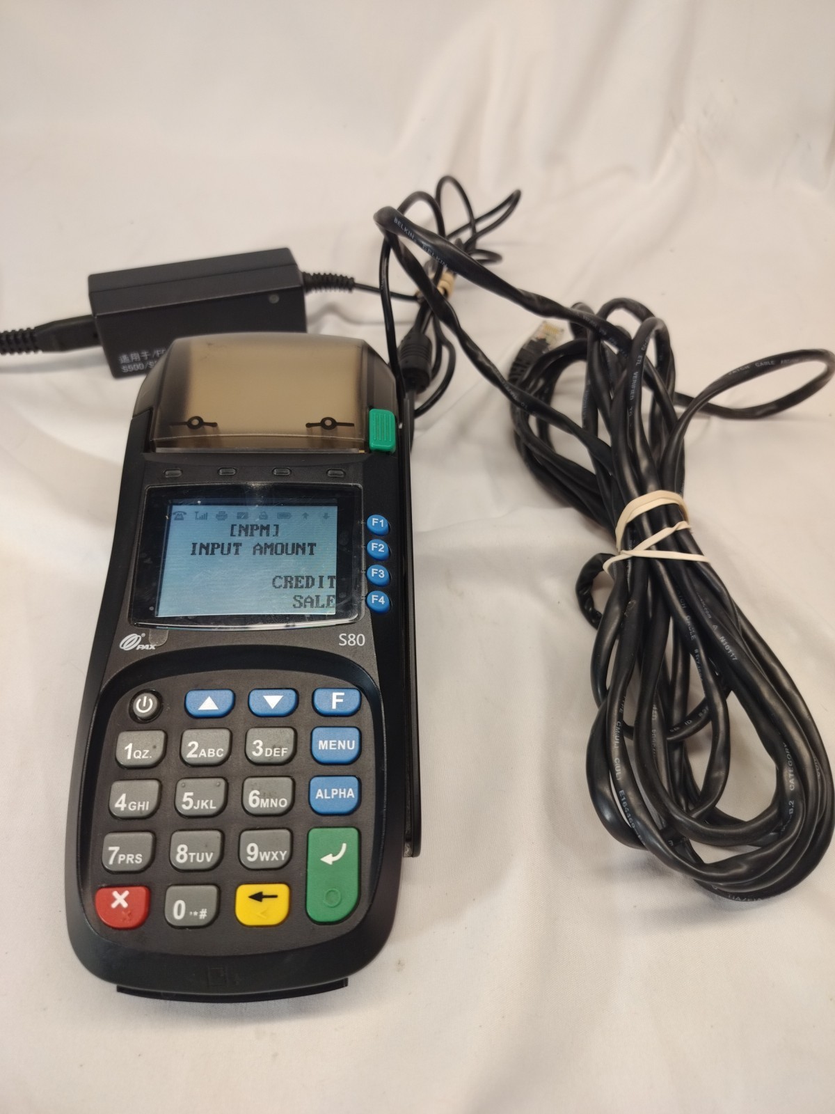 *UNLOCKED* PAX S80 EMV NFC Credit Card Machine Look New Machine