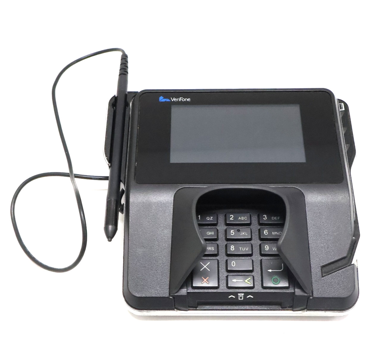 Lot of 2 Verifone MX915 Credit Card Terminal POS System with One Stylus one mis