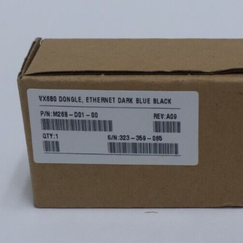 VeriFone VX680 Dongle, Ethernet Dark Black M268-D01-00 New