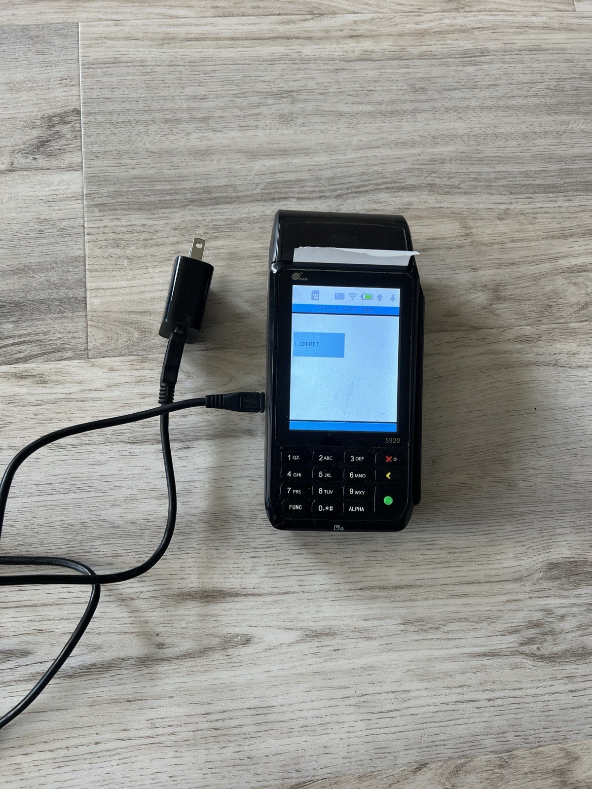 PAX S920 Mobile POS Credit Card Terminal Bluetooth Wireless
