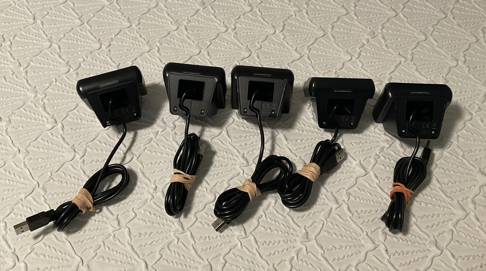 5 units – BBPOS Chipper Card Reader ACS20 Charging Dock Station *TESTED WORKING*