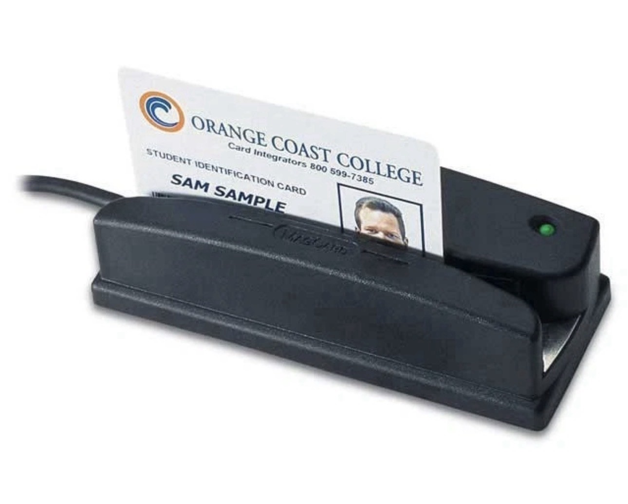 ID Tech Omni WCR3227-600S Bar Code Magnetic Stripe Reader Serial