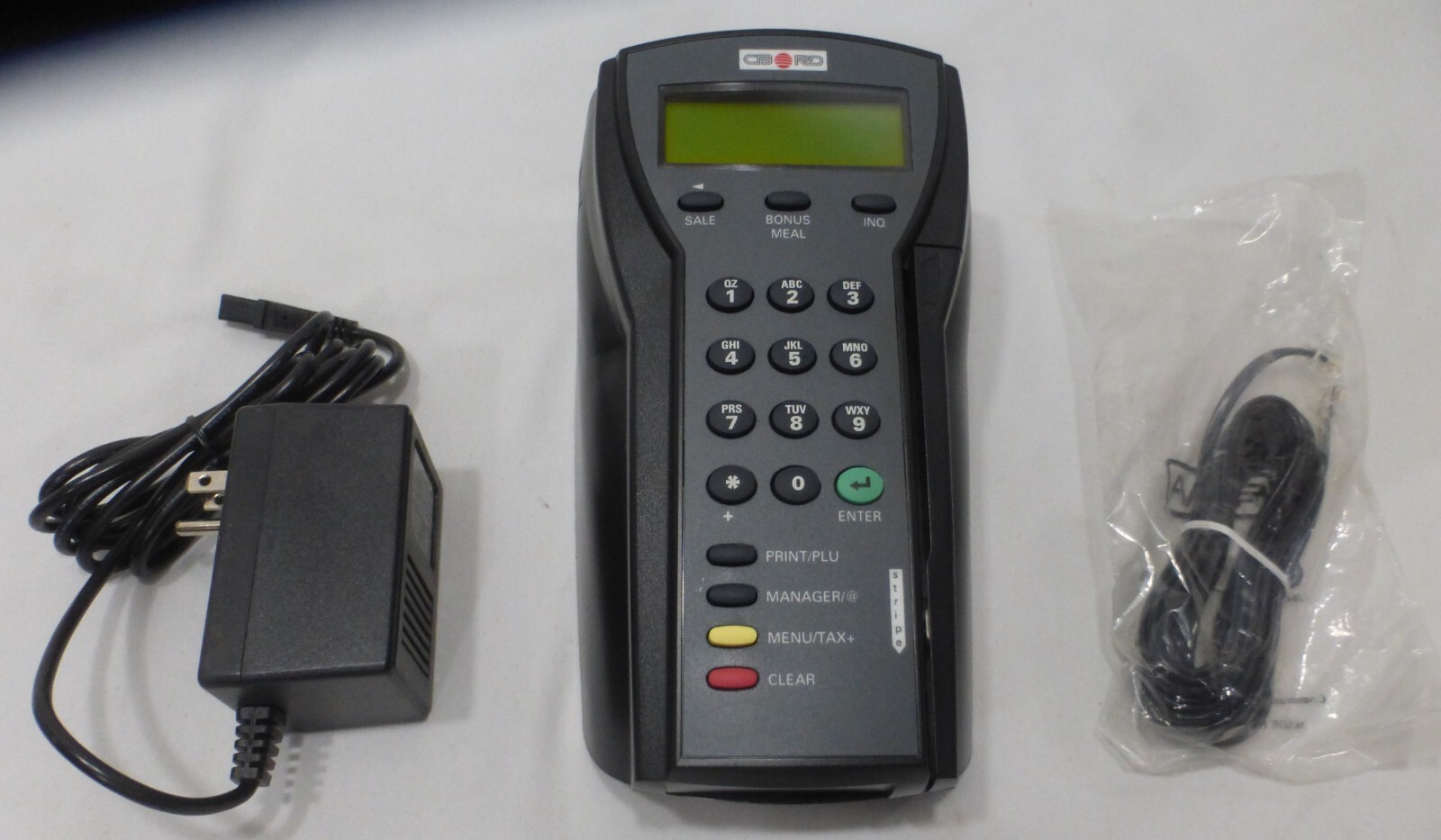 INGENICO en-Counter 4000 POS Credit Card Terminal w/Power Cord & USB Cable