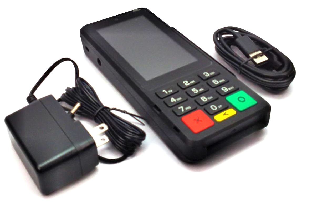 Castle S1P2 Saturn1000 POS Terminal Android 4G Wi-Fi Chip Swipe NFC 10531011